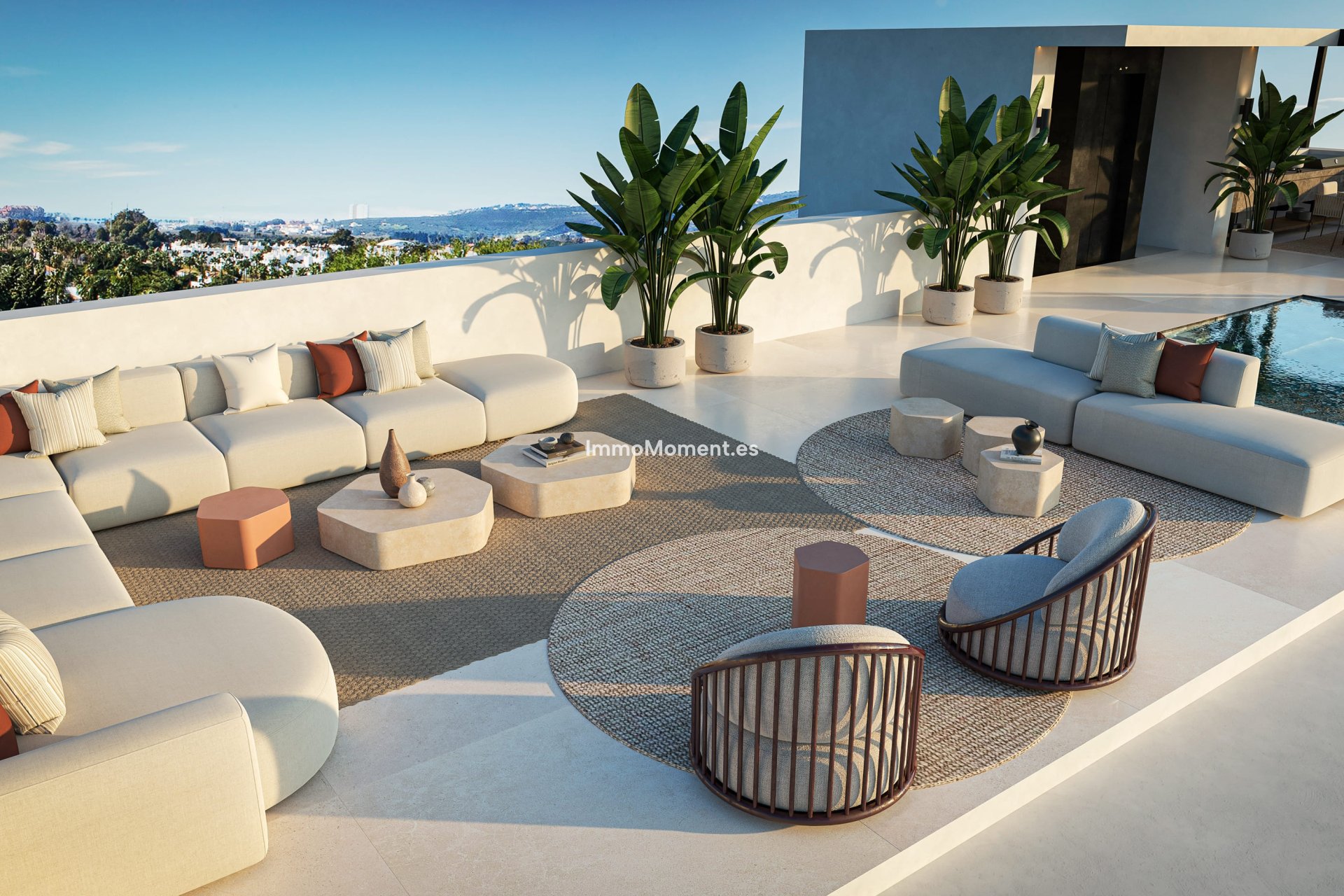 Obra nueva - Villa independiente - Estepona  - Estepona