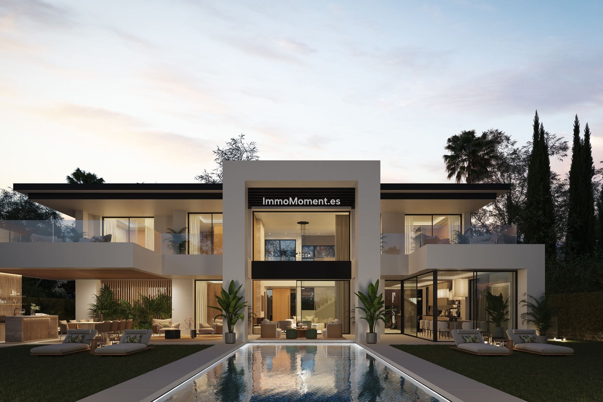Obra nueva - Villa independiente - Estepona  - Estepona