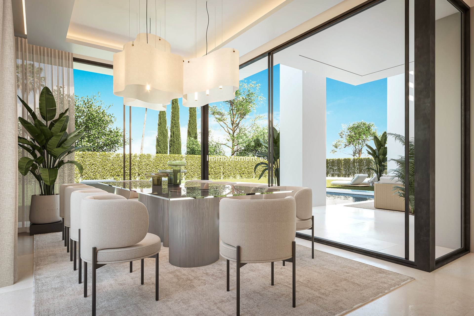 Obra nueva - Villa independiente - Estepona  - Estepona