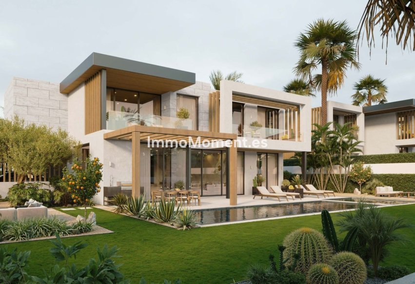 Obra nueva - Villa independiente - Estepona  - Estepona