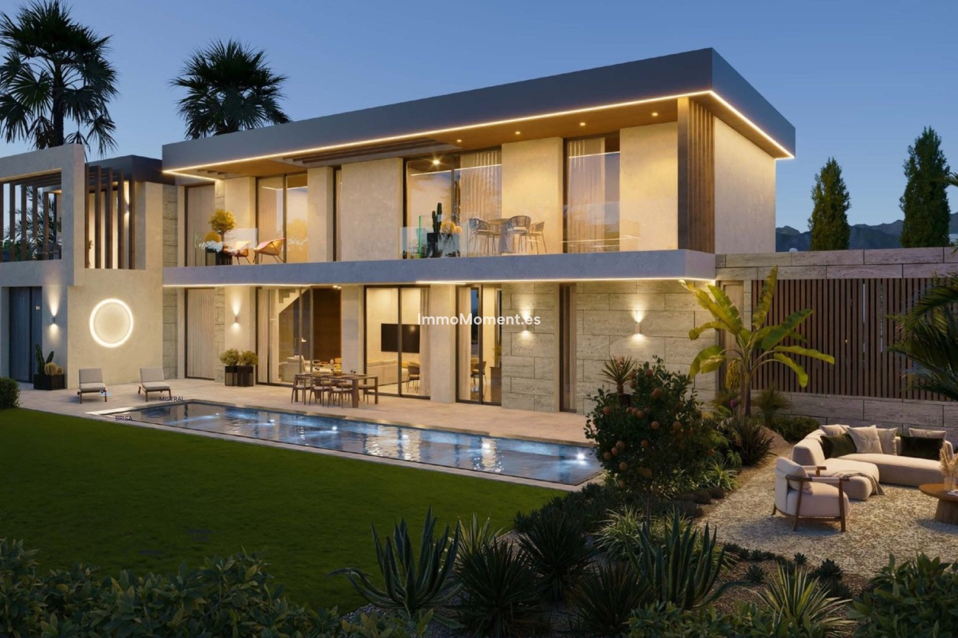 Obra nueva - Villa independiente - Estepona  - Estepona