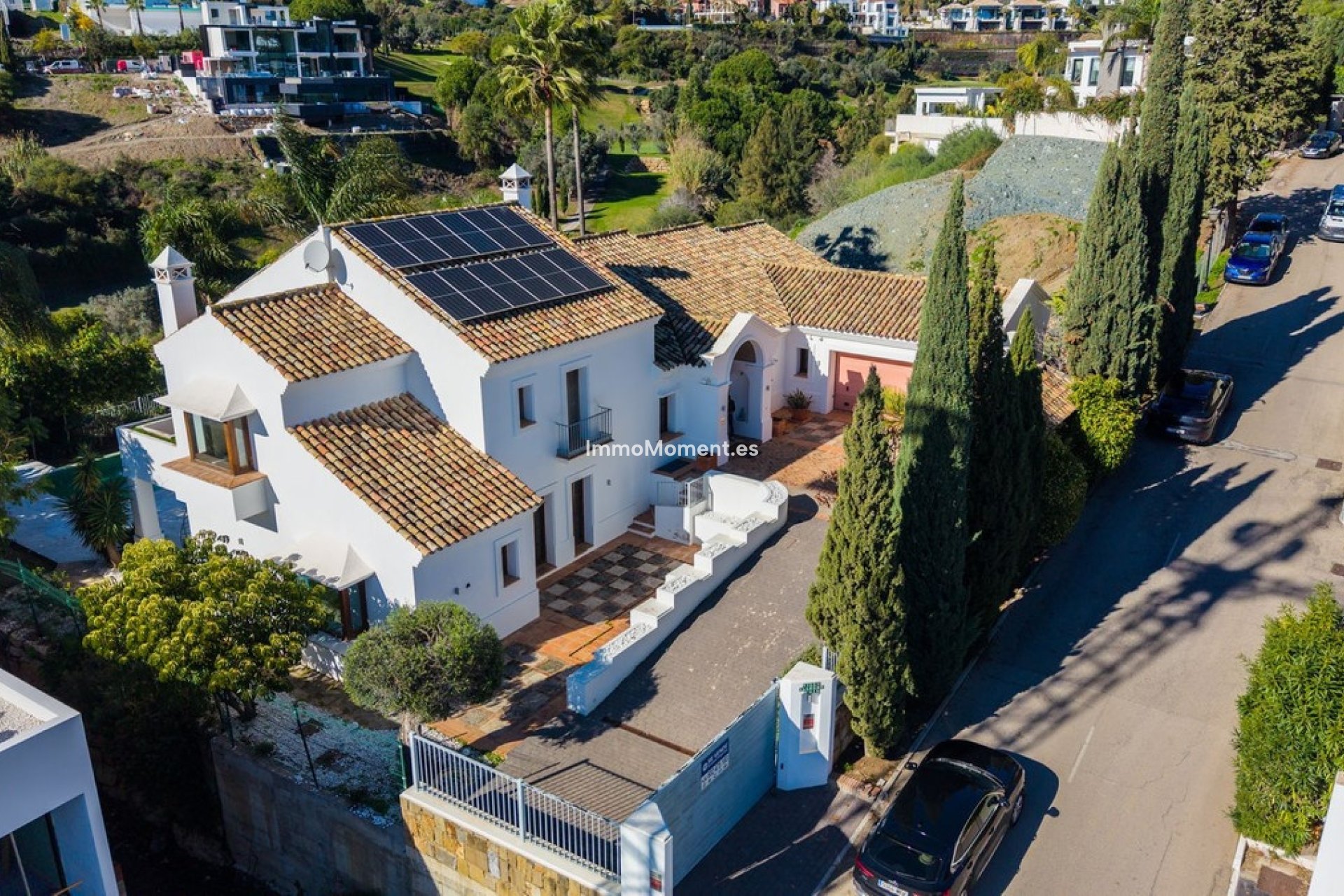 Obra nueva - Villa independiente - Estepona  - New Golden Mile