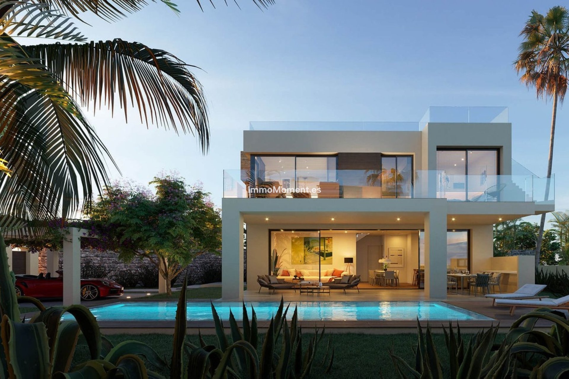 Obra nueva - Villa independiente - Estepona  - New Golden Mile