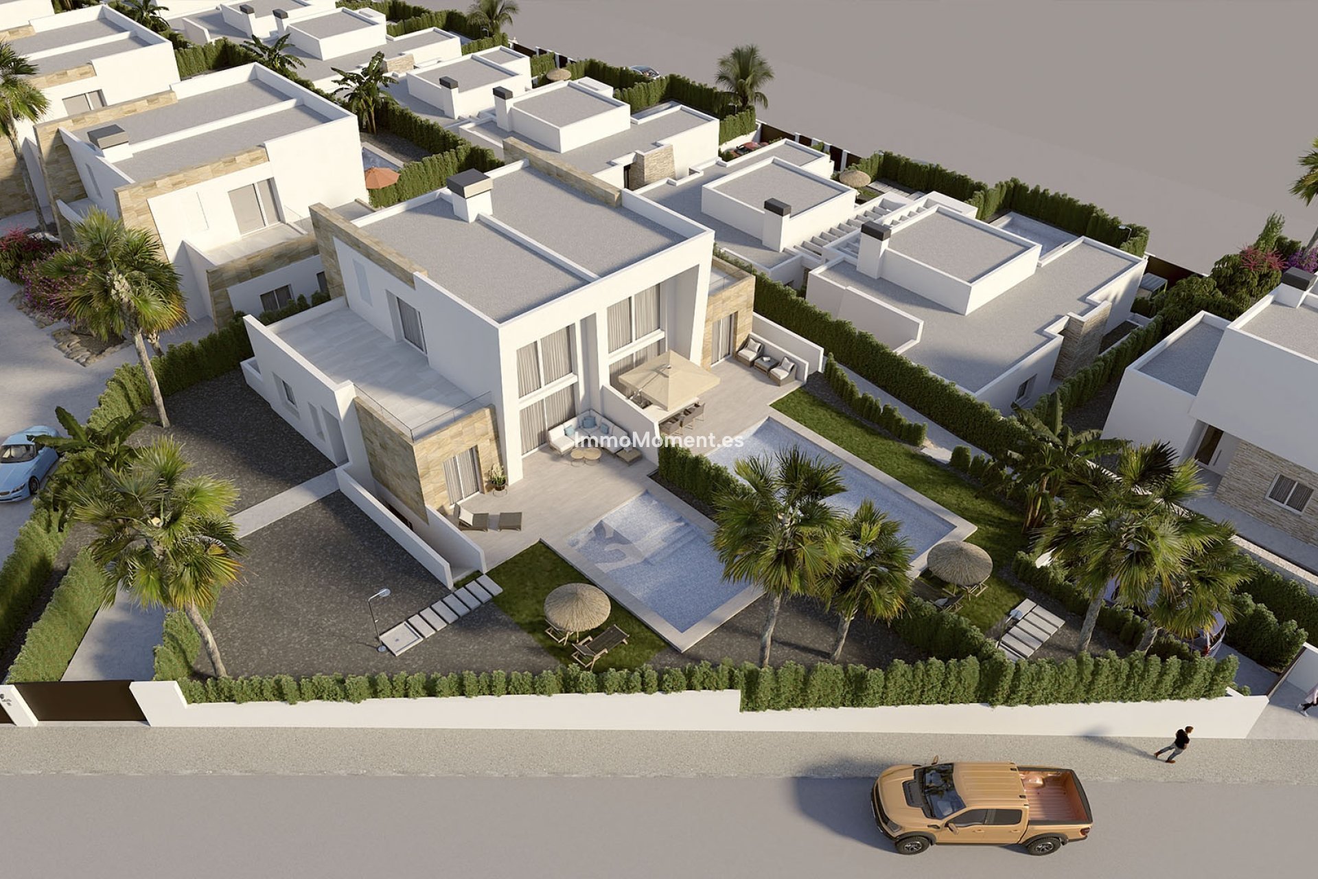 Obra nueva - Villa independiente - La Finca Golf