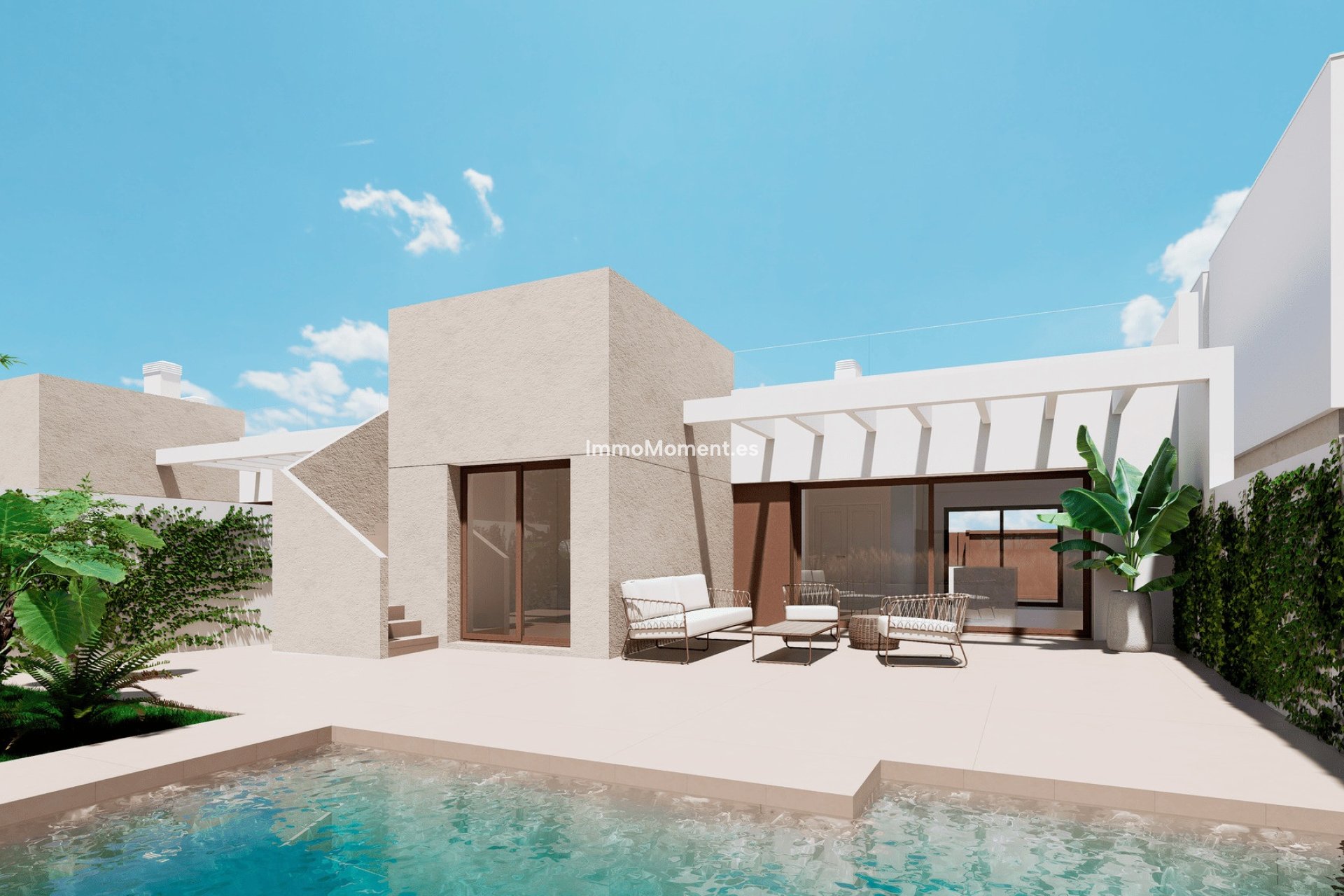 Obra nueva - Villa independiente - Los Alcázares