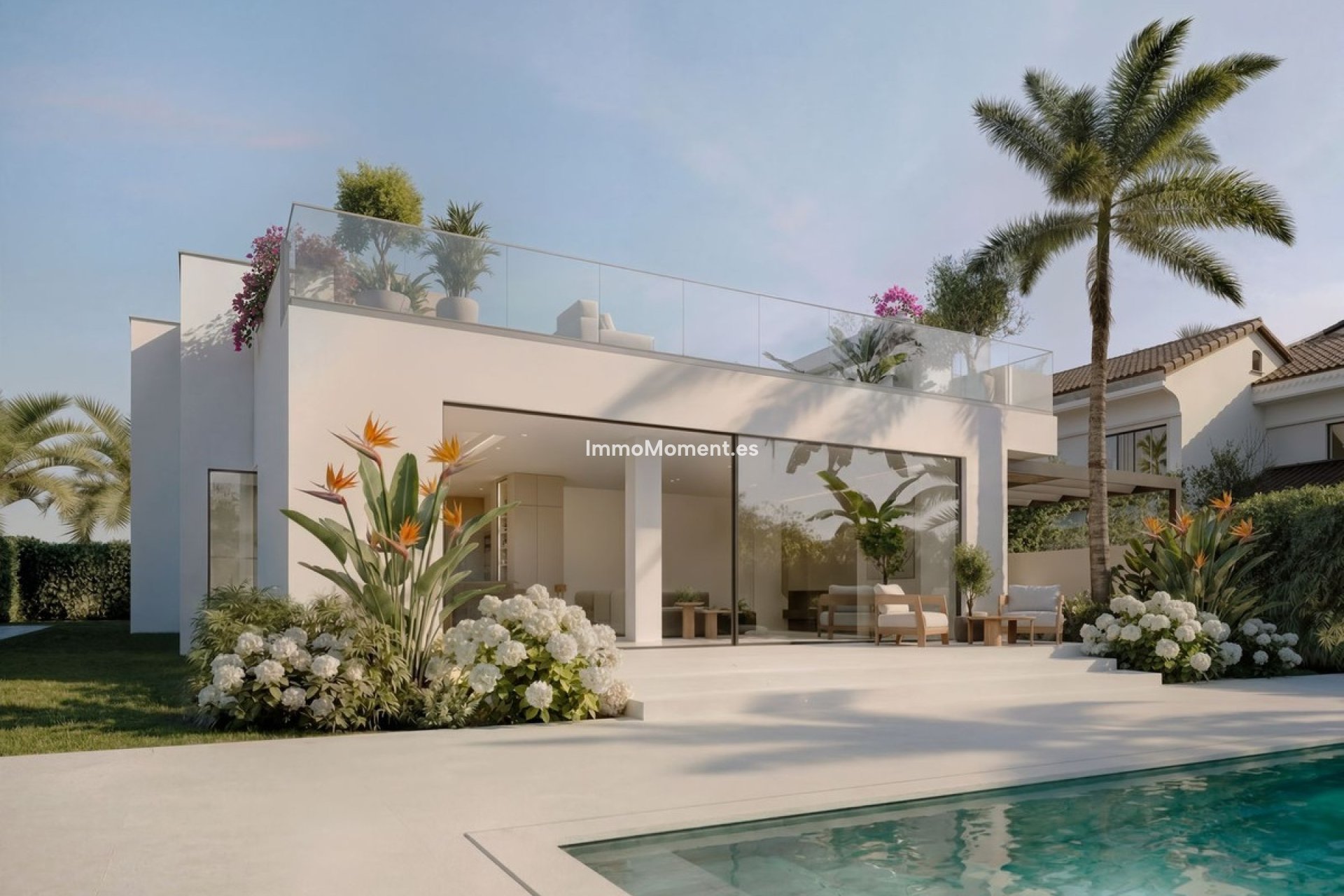 Obra nueva - Villa independiente - Marbella - Guadalmina Alta