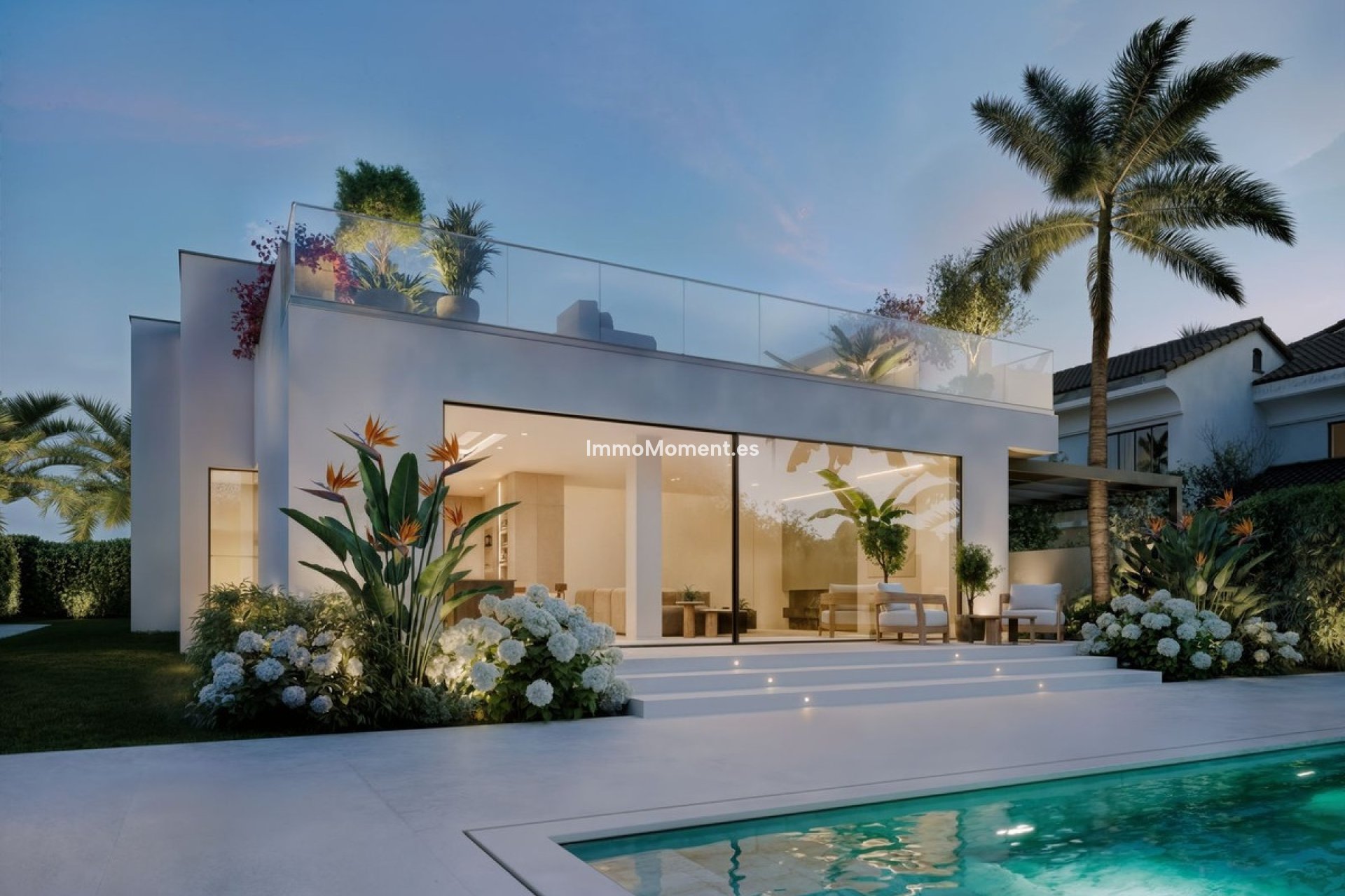Obra nueva - Villa independiente - Marbella - Guadalmina Alta