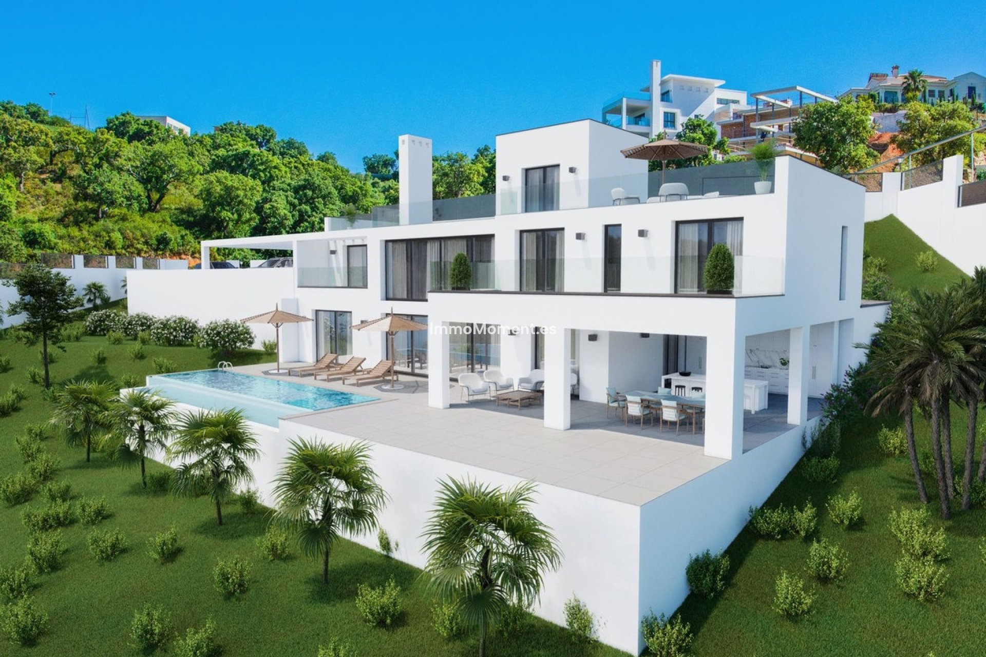 Obra nueva - Villa independiente - Marbella - La Mairena