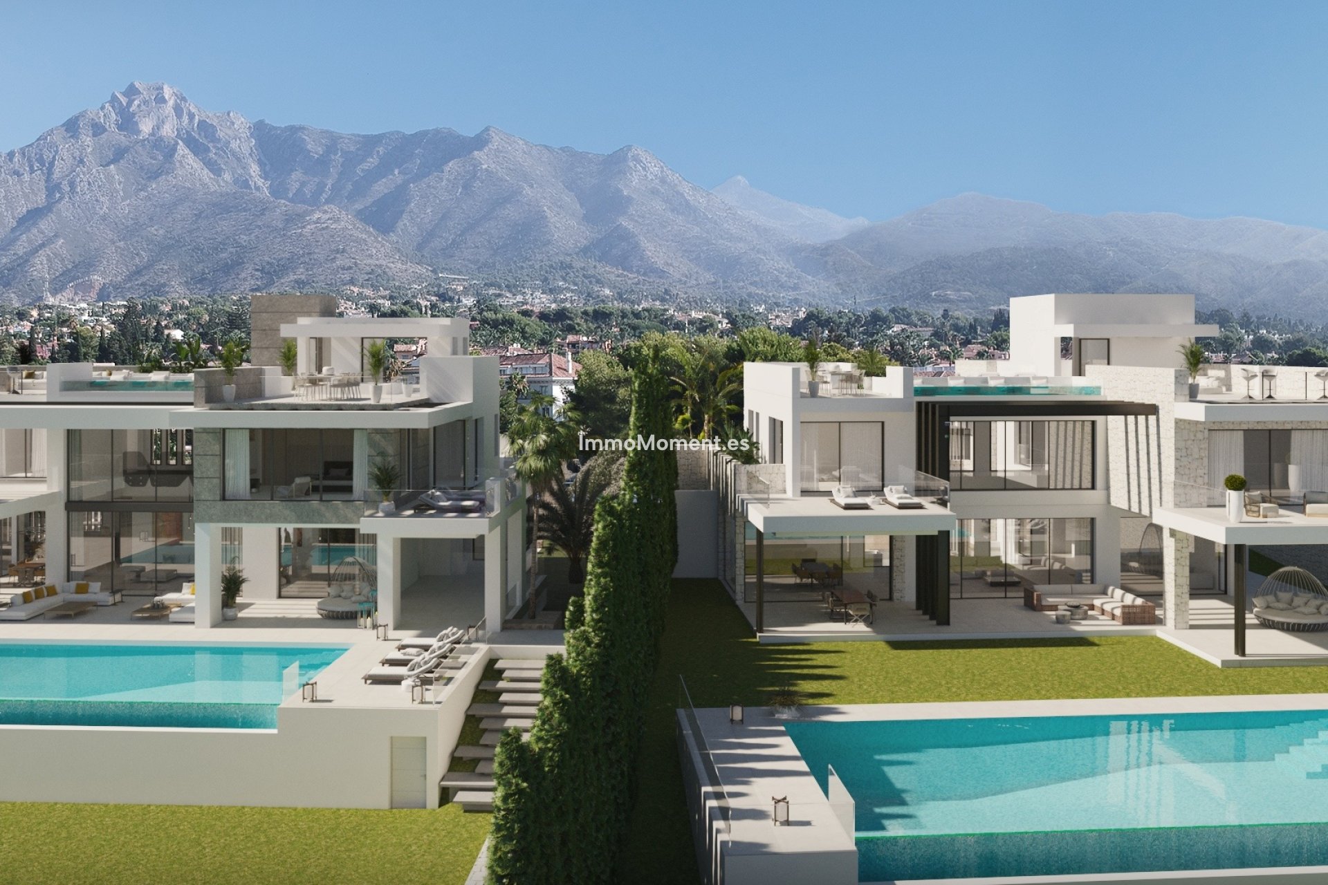 Obra nueva - Villa independiente - Marbella