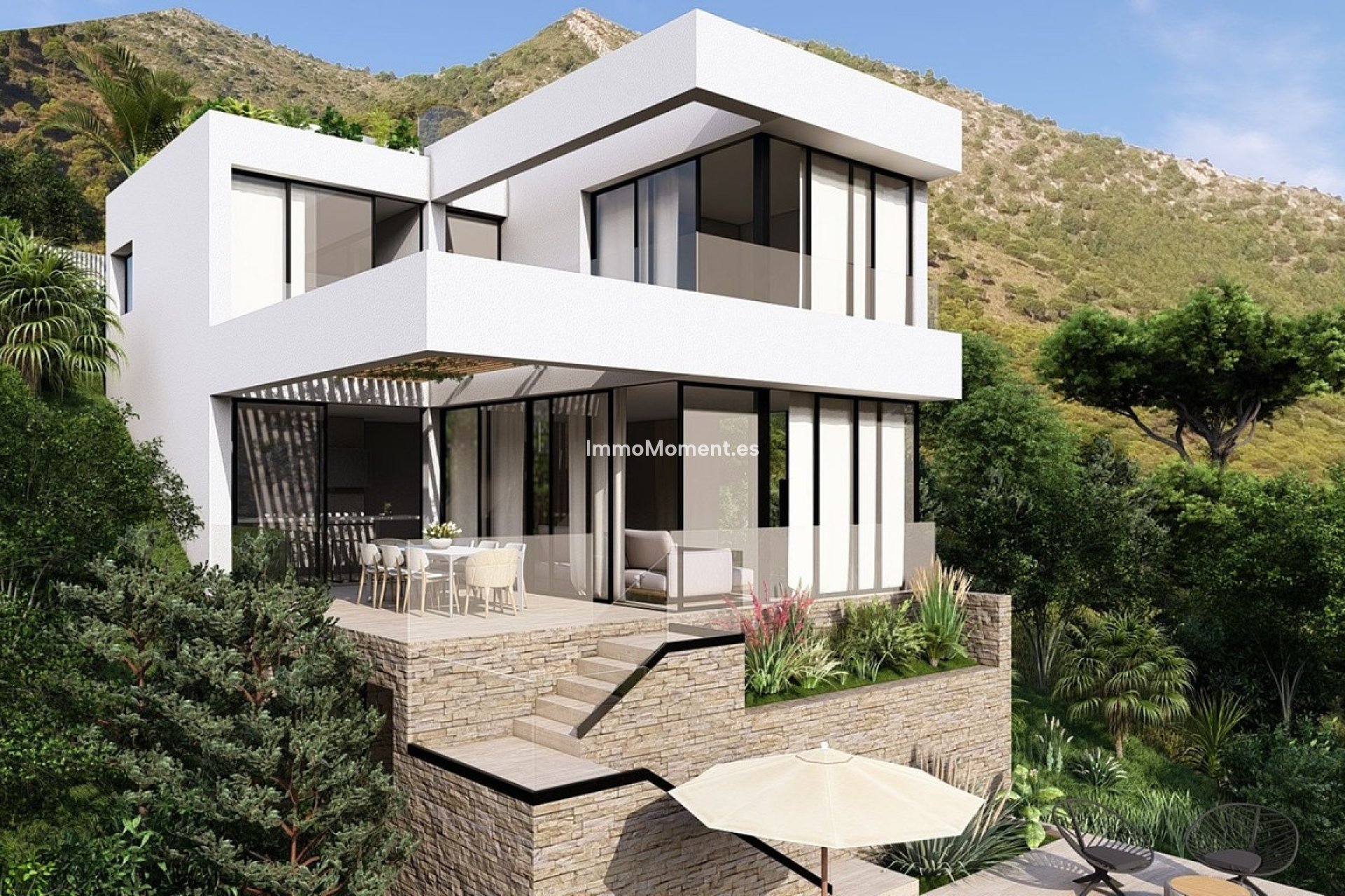 Obra nueva - Villa independiente - Mijas - Mijas Centro