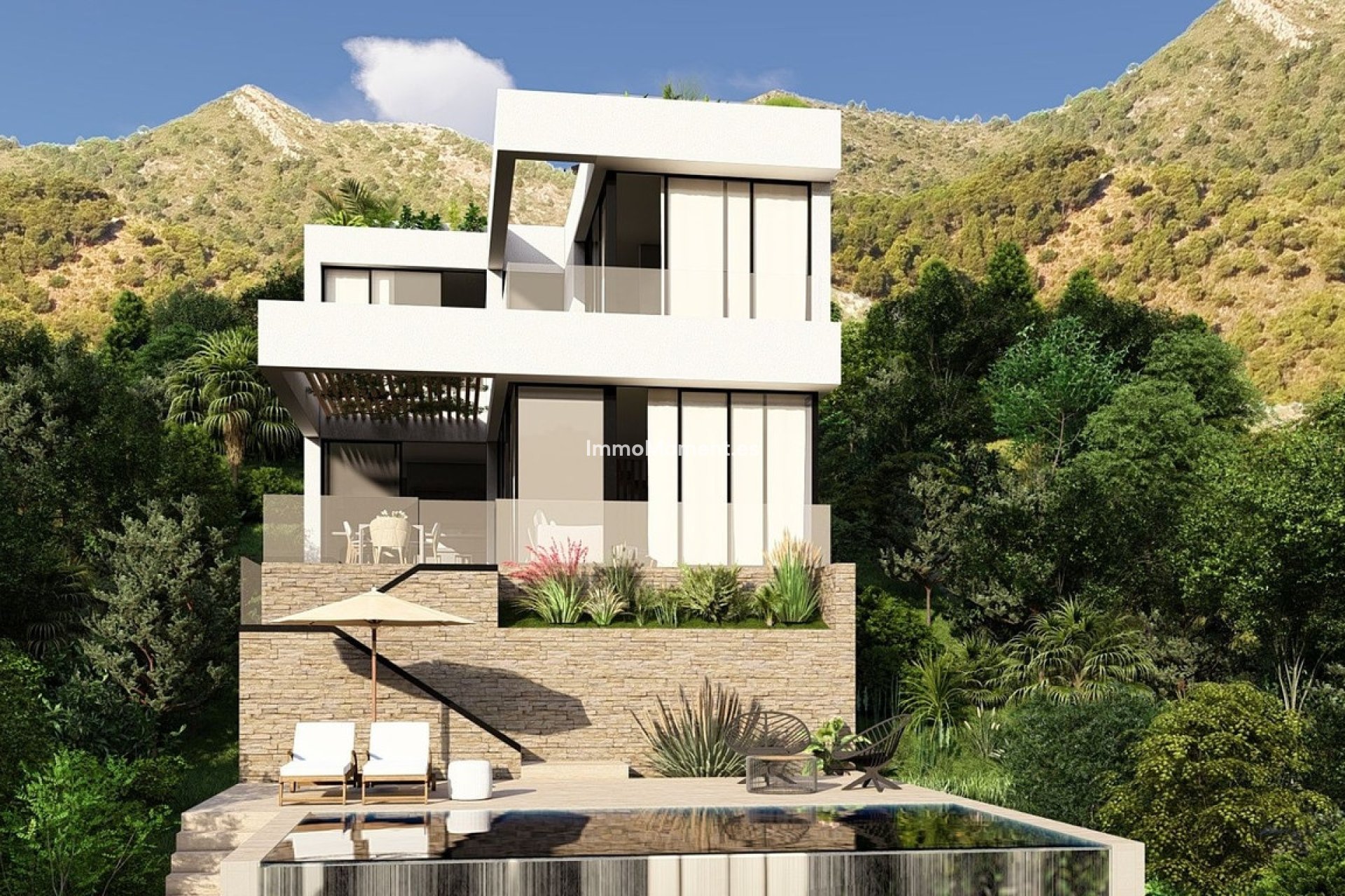 Obra nueva - Villa independiente - Mijas - Mijas Centro