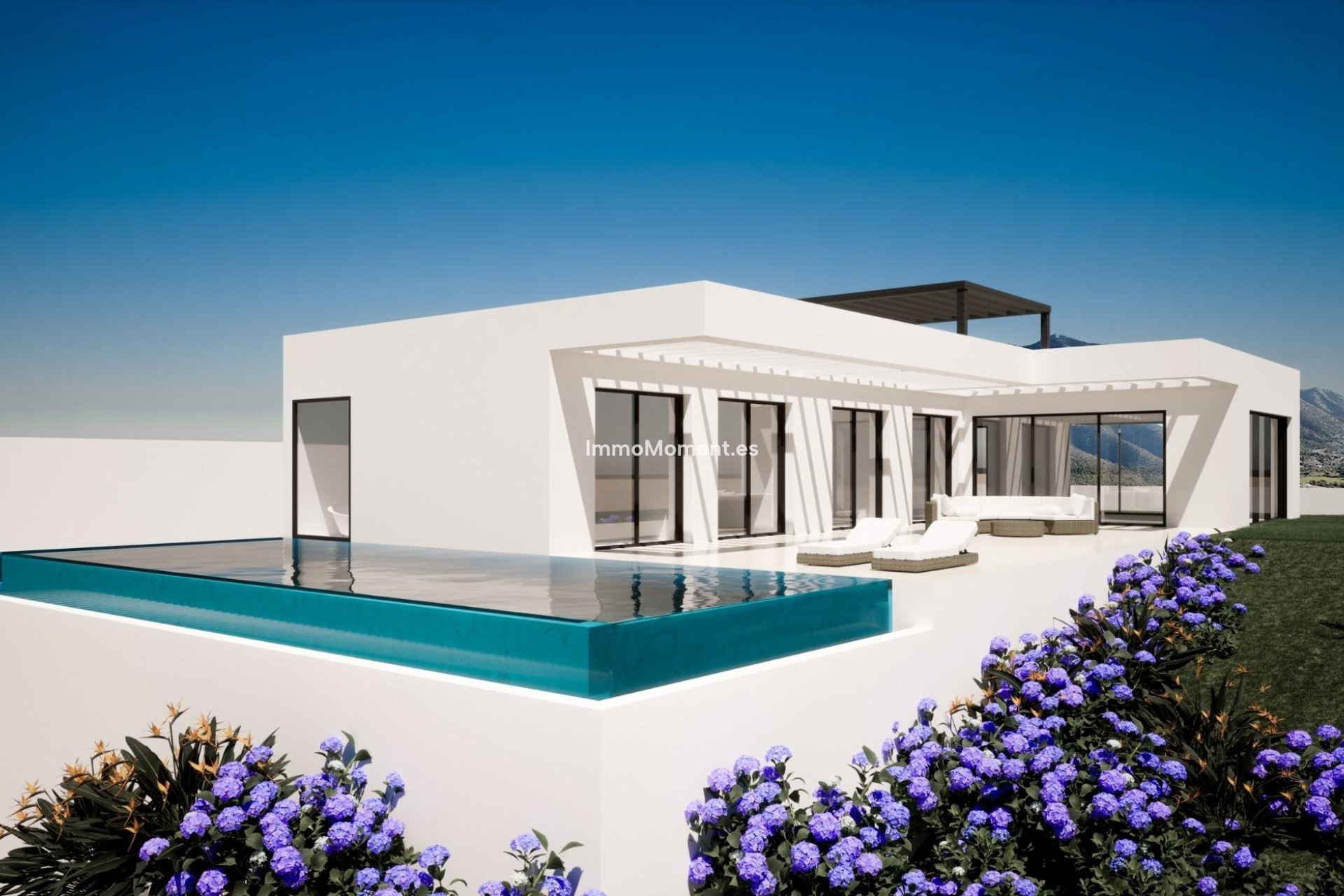 Obra nueva - Villa independiente - Mijas
