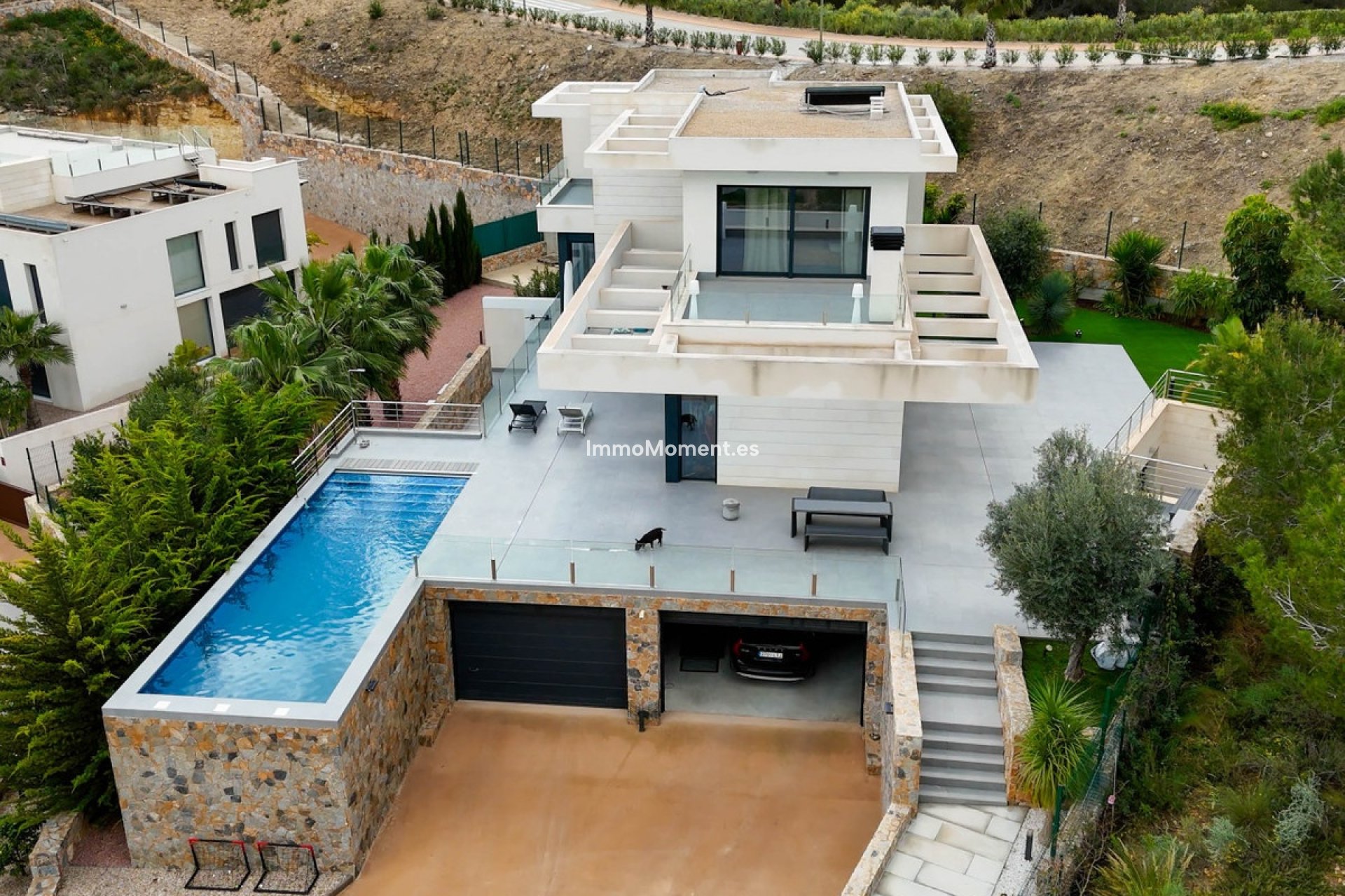 Obra nueva - Villa independiente - Orihuela - Las Colinas Golf