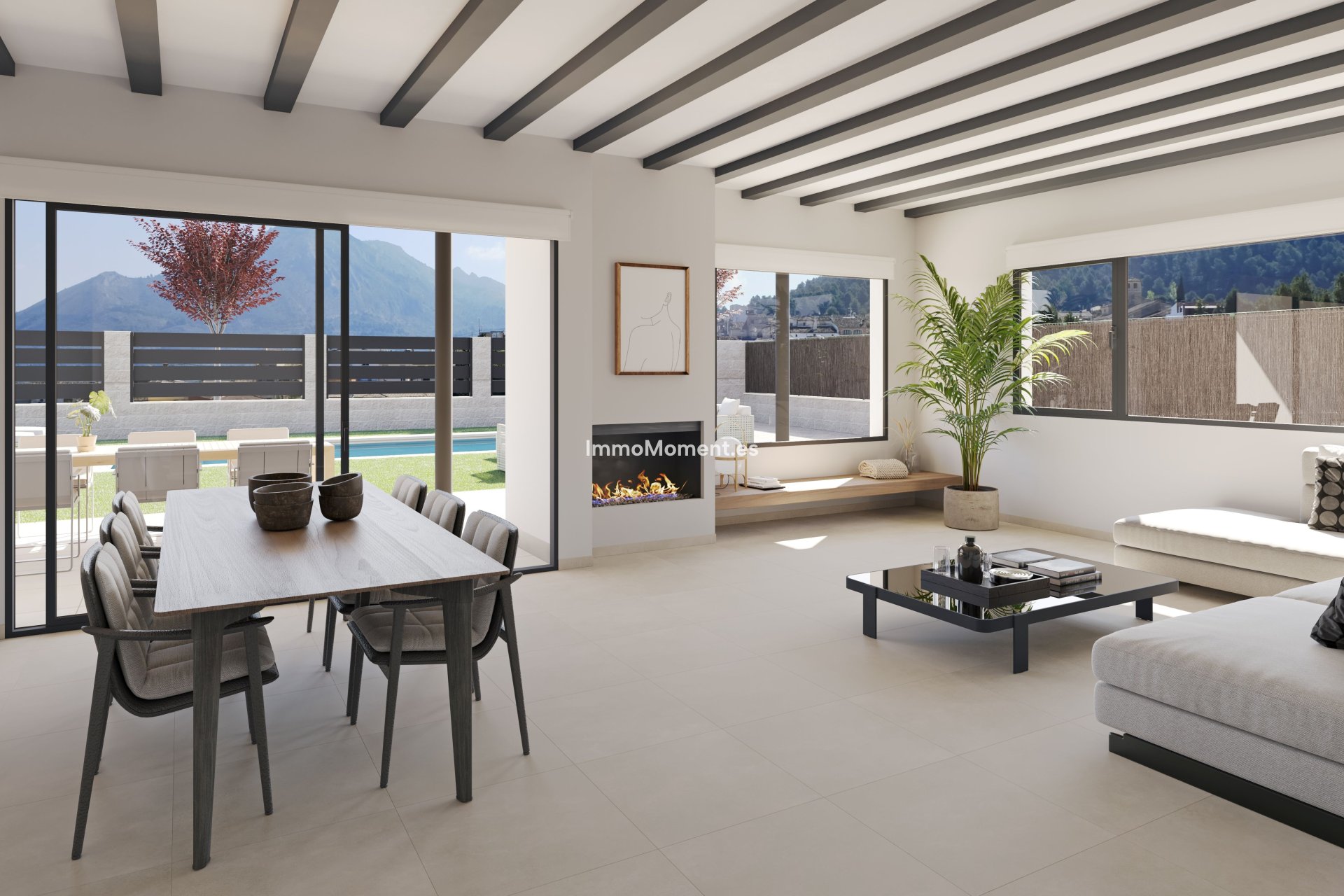 Obra nueva - Villa independiente - Penáguila