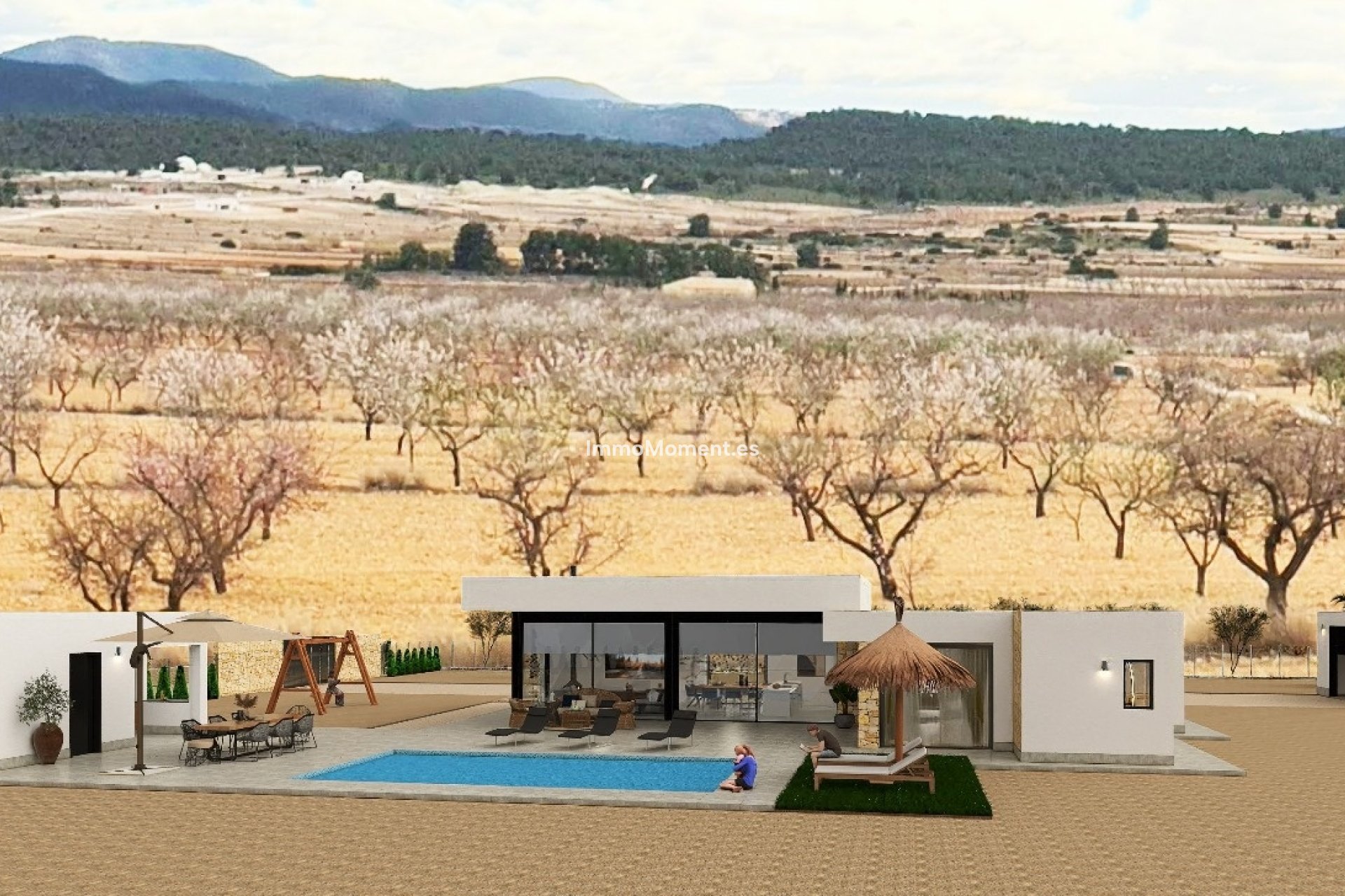 Obra nueva - Villa independiente - Pinoso