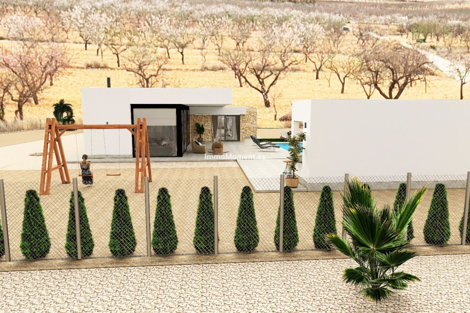 Obra nueva - Villa independiente - Pinoso