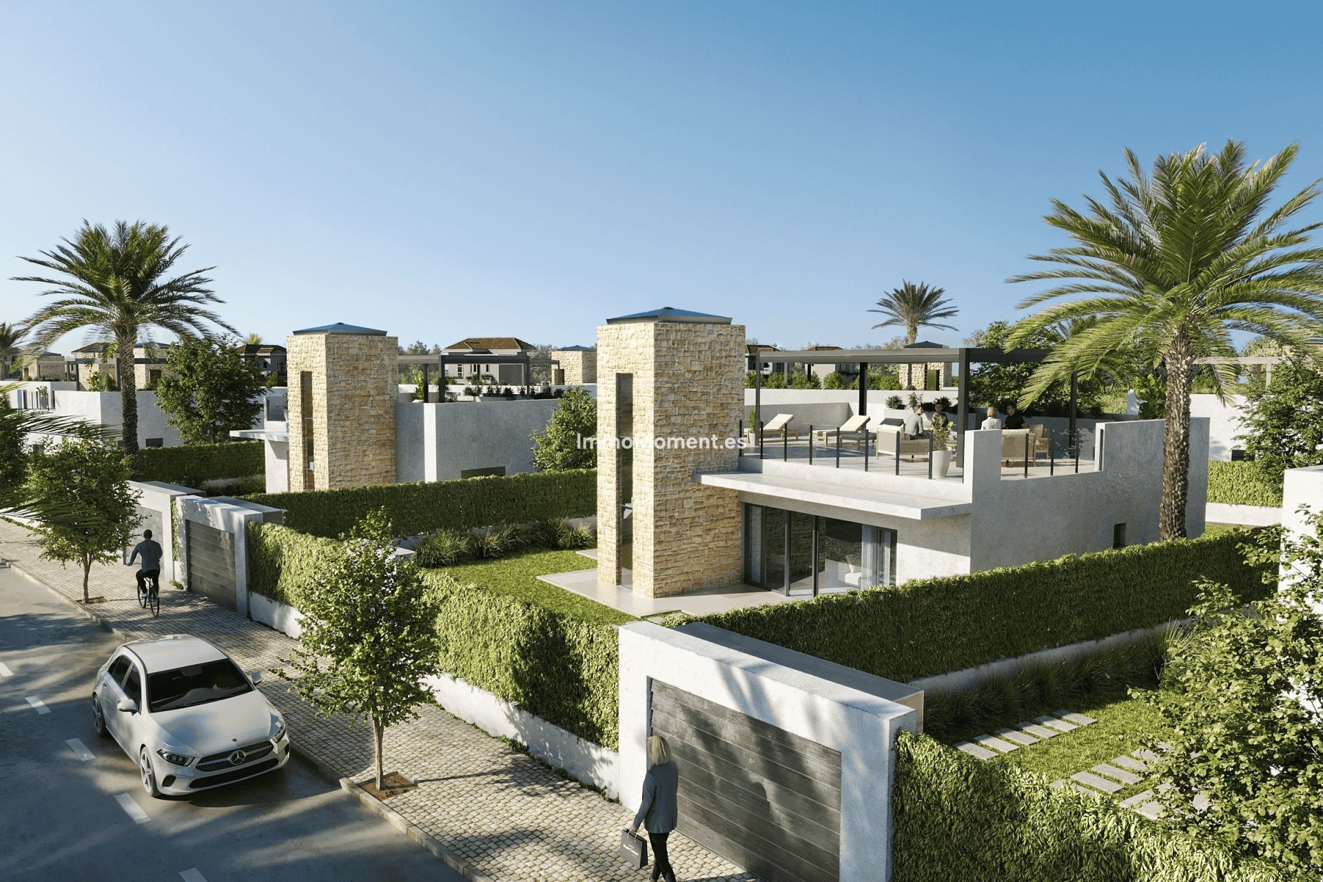 Obra nueva - Villa independiente - Purias