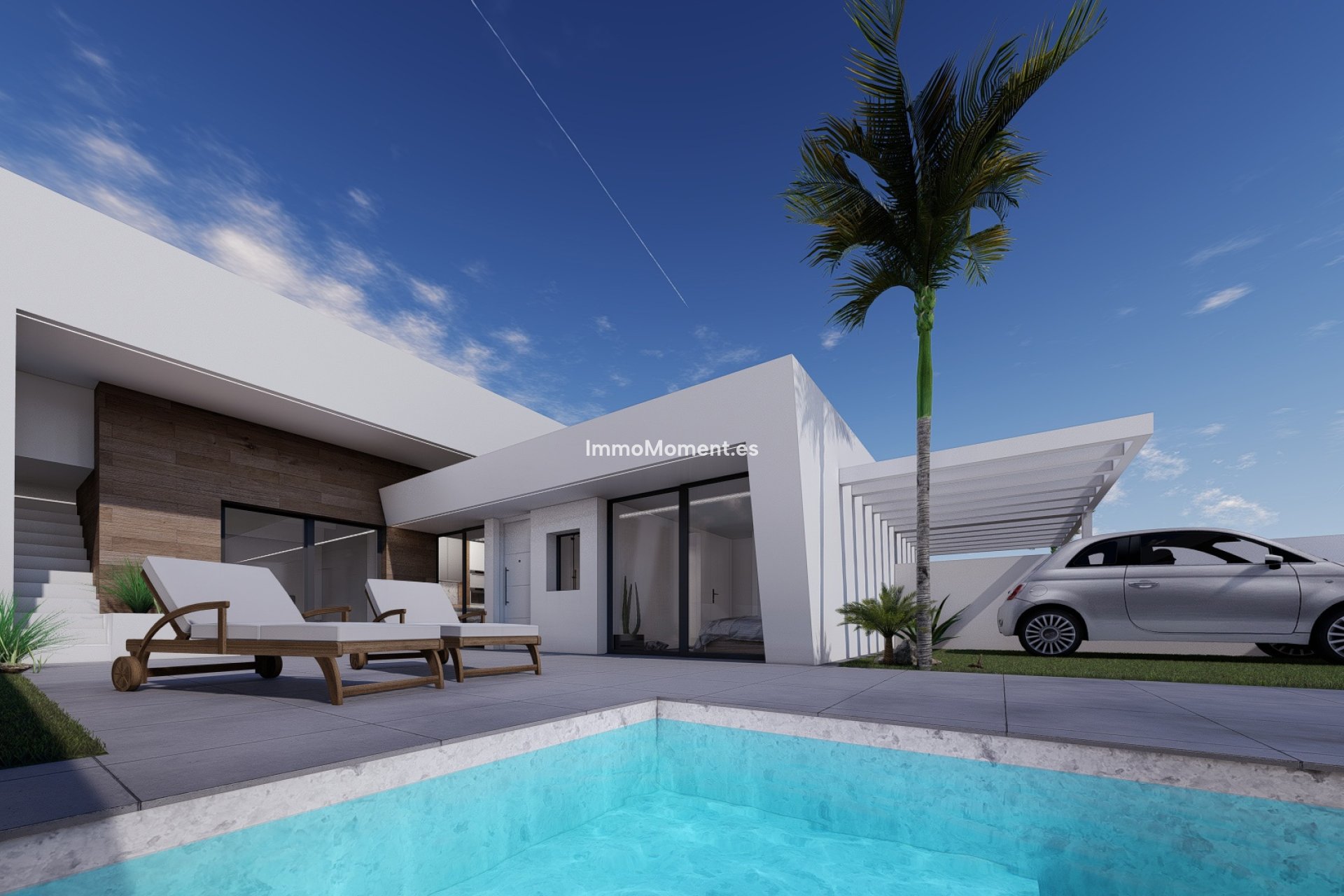Obra nueva - Villa independiente - Roldán