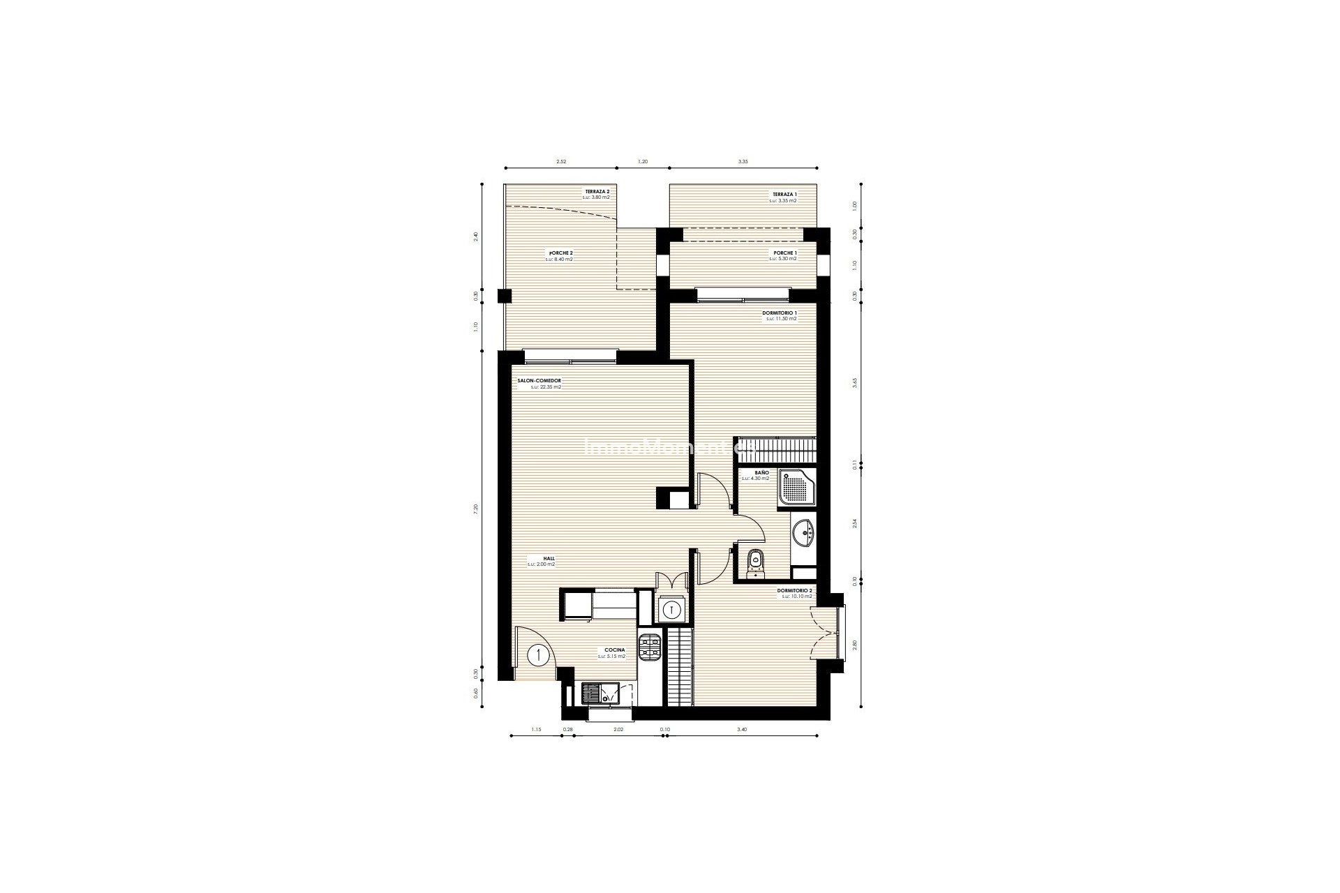 Resale - Apartment - Denia - Tossal Gross