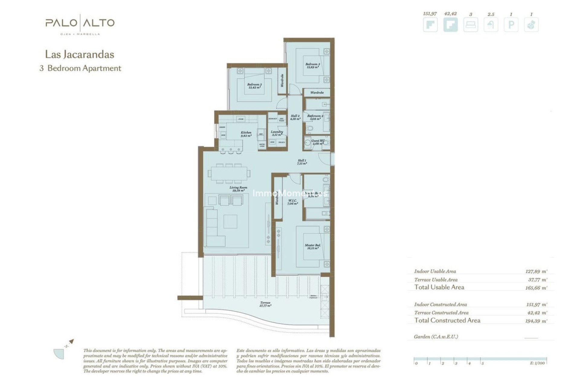 Resale - Apartment - Inland  - Ojén