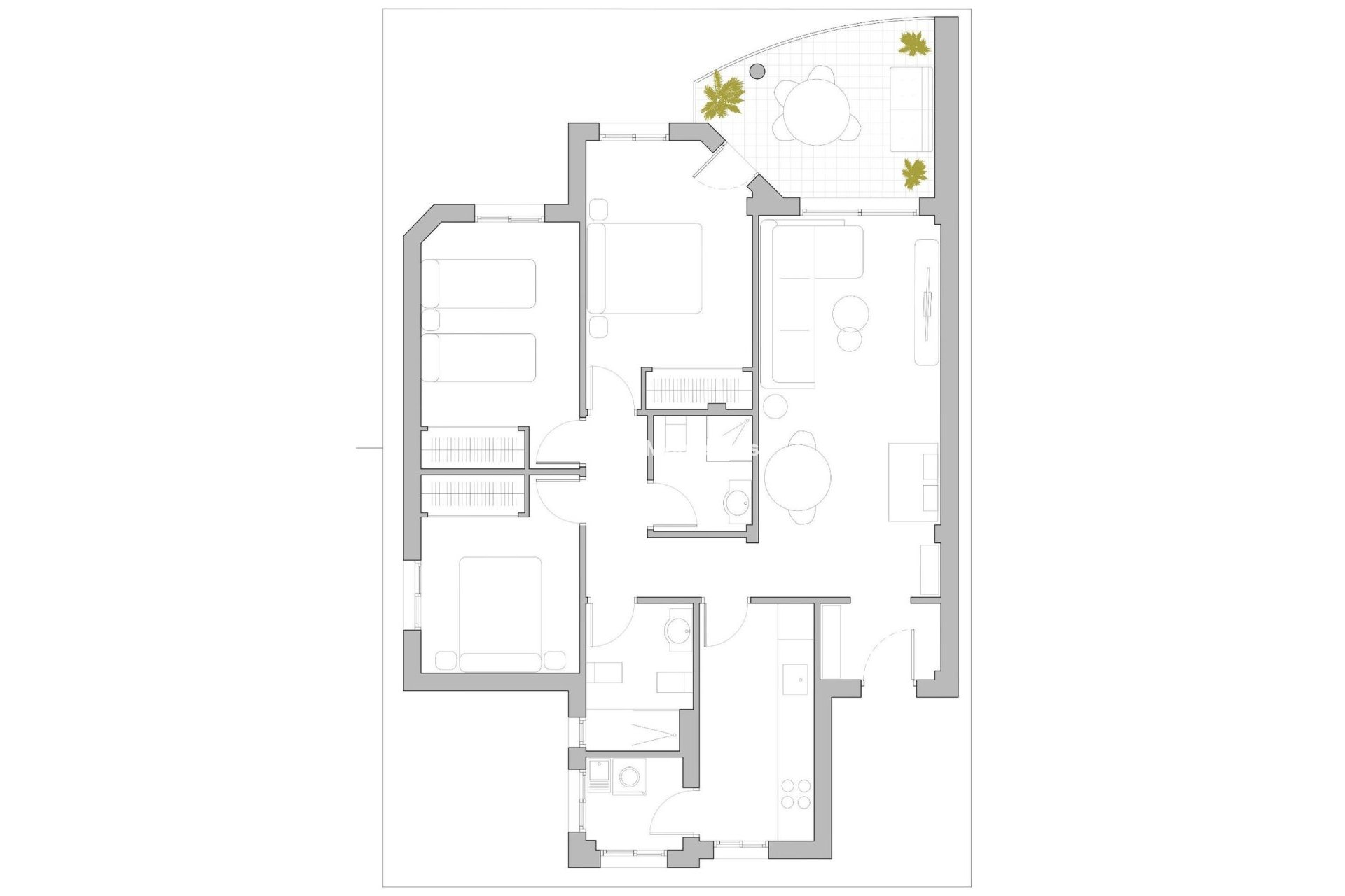 Resale - Apartment - Orihuela - Campoamor