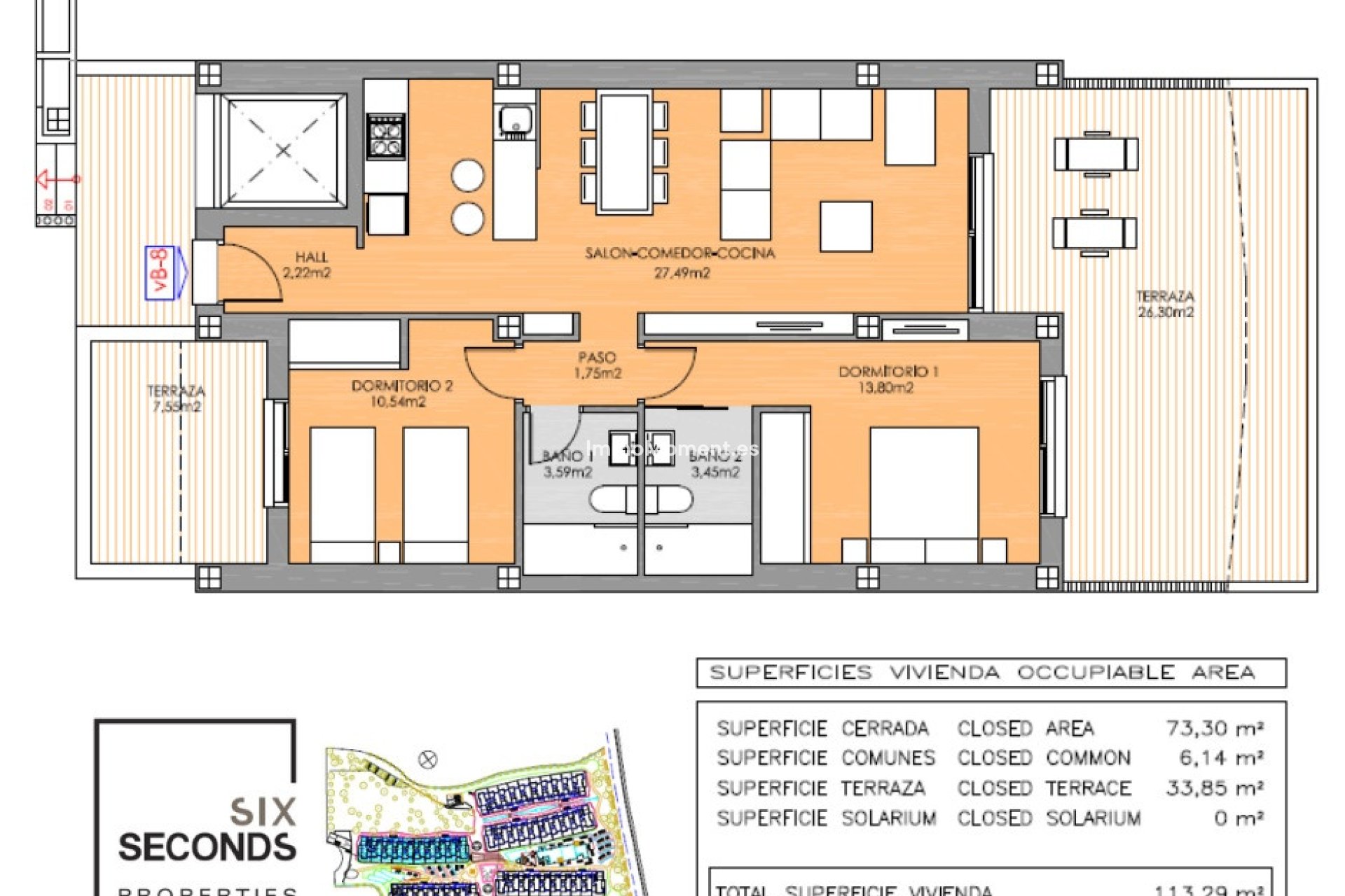 Resale - Apartment - Orihuela - Playa Flamenca