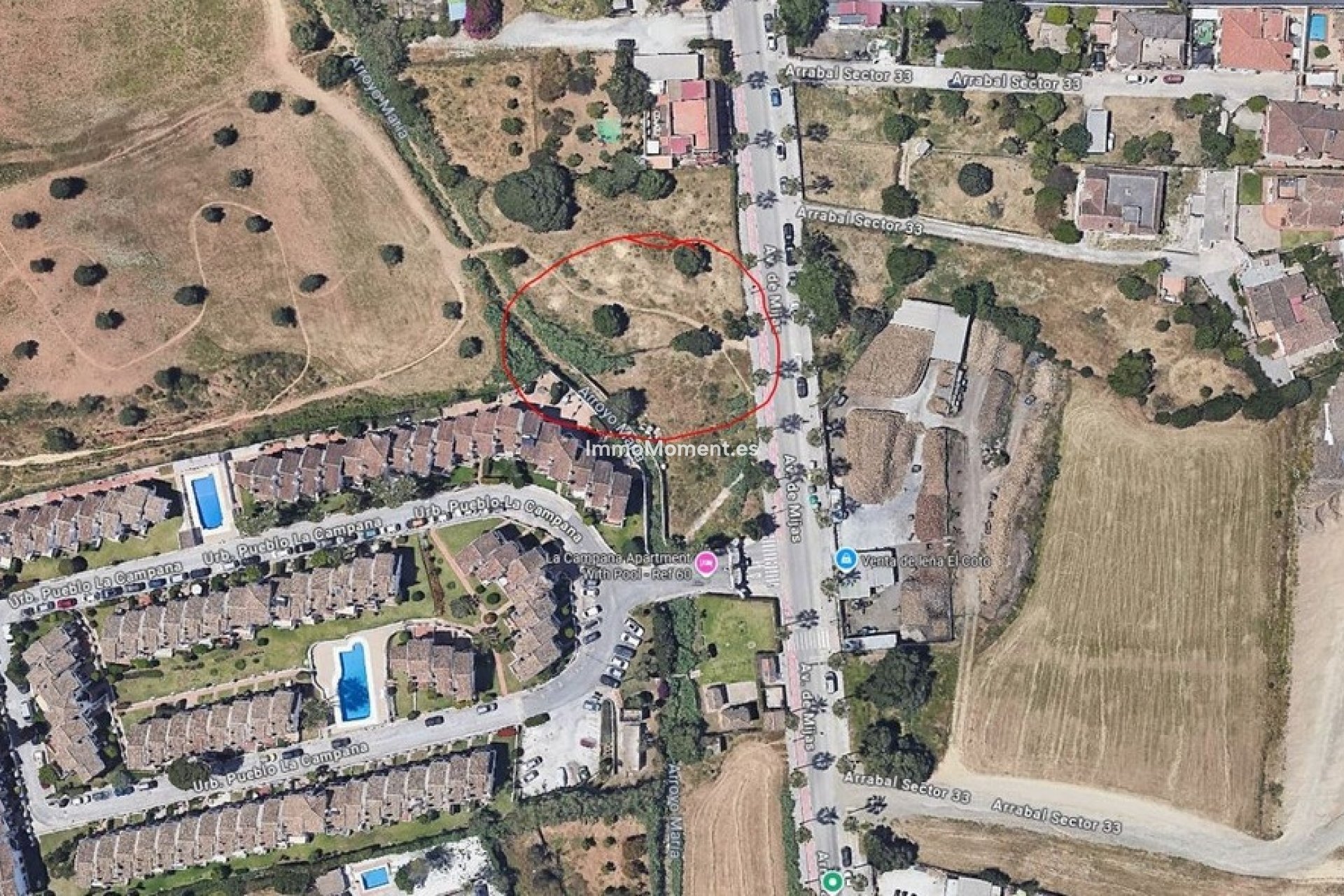 Resale - Plot - Mijas - Campo Mijas