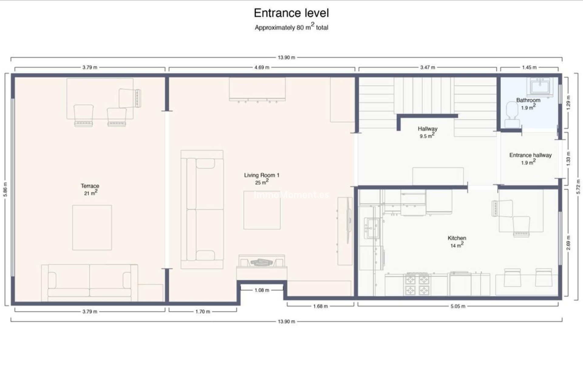 Resale - Townhouse - Estepona - Estepona Centro