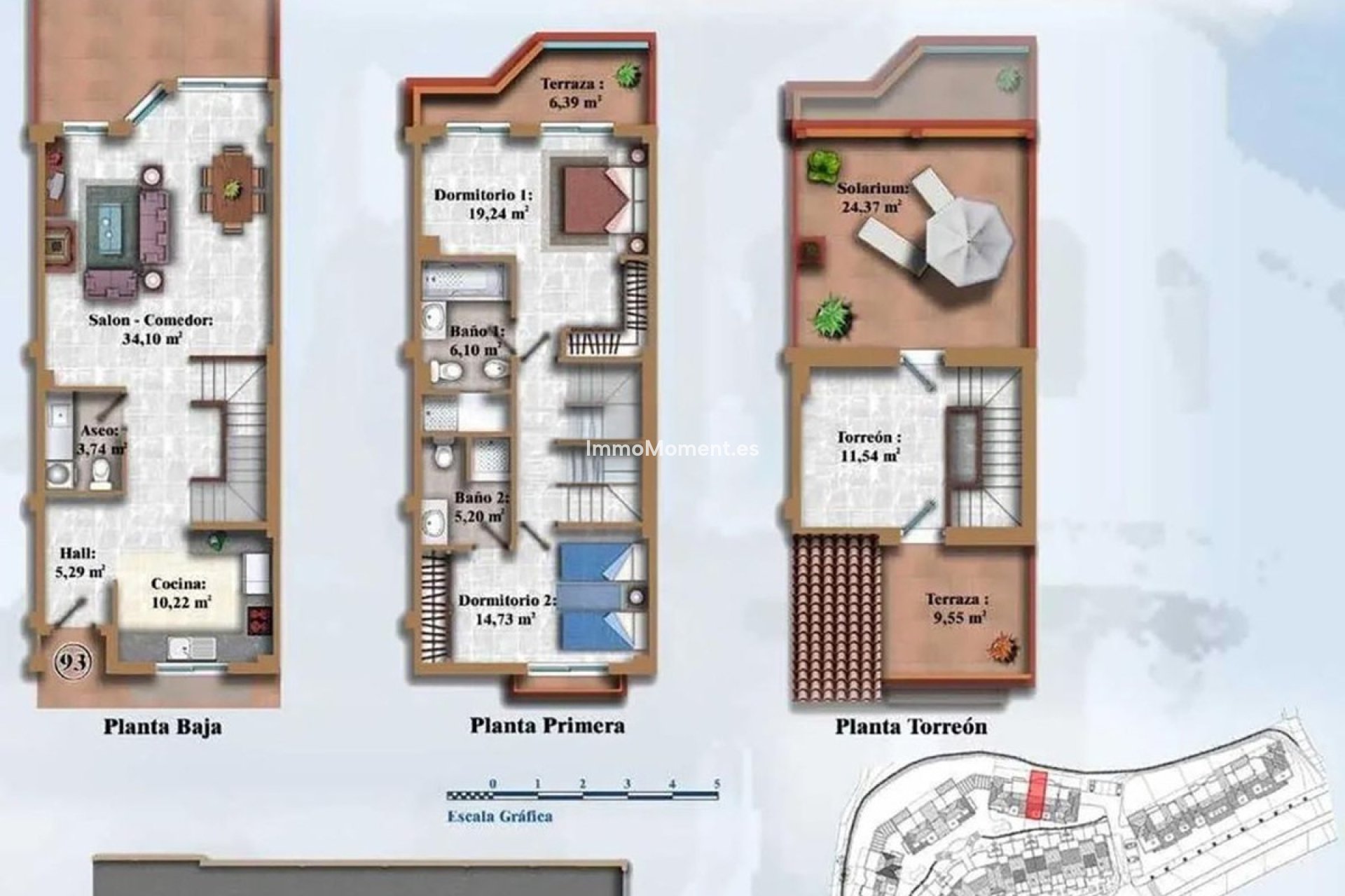 Resale - Townhouse - Inland  - Lauro Golf