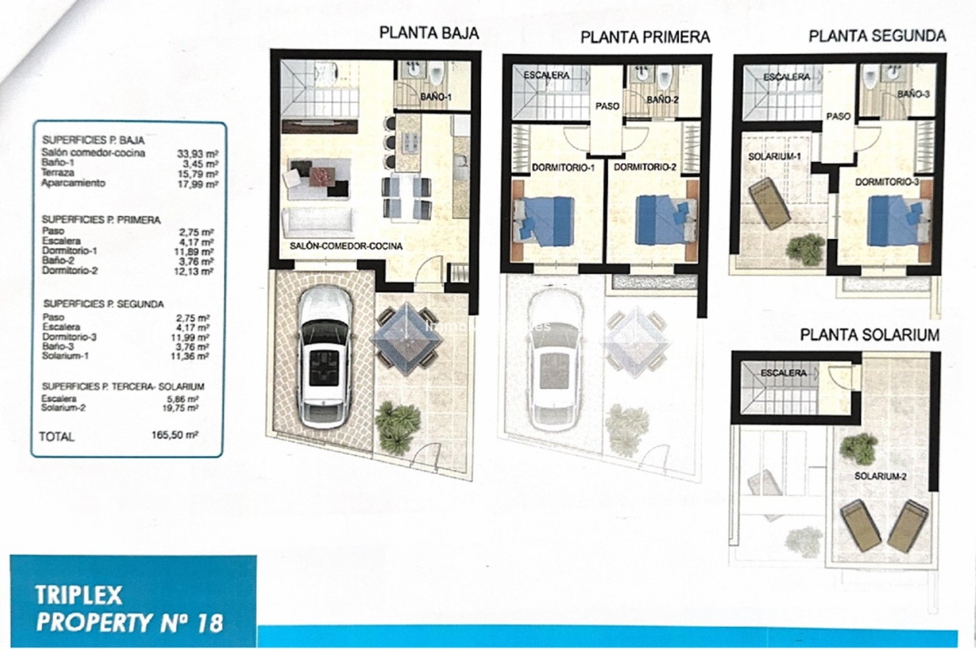 Resale - Townhouse - Orihuela - Villamartín