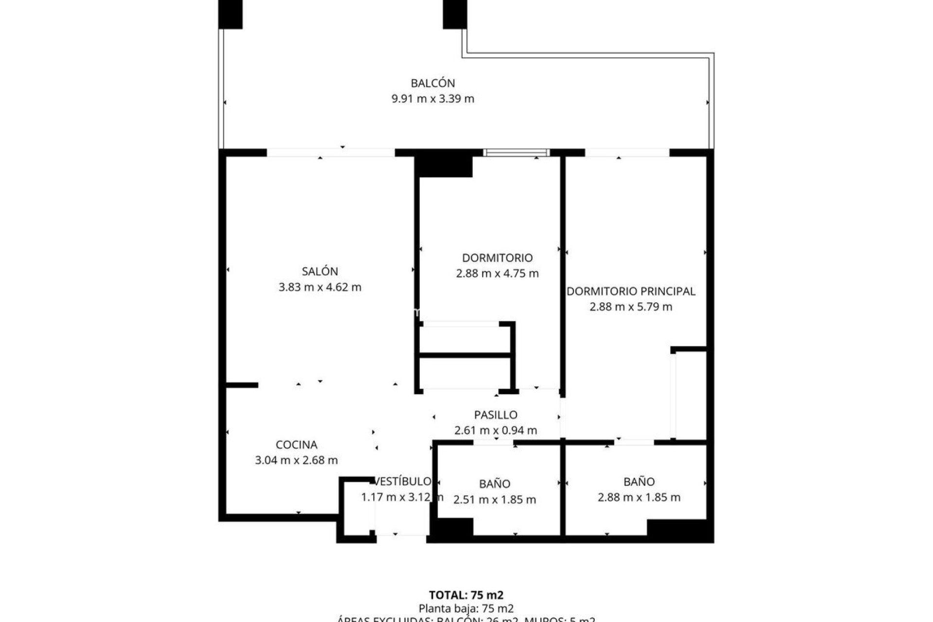 Revente - Appartement - Benalmadena - Benalmadena Pueblo