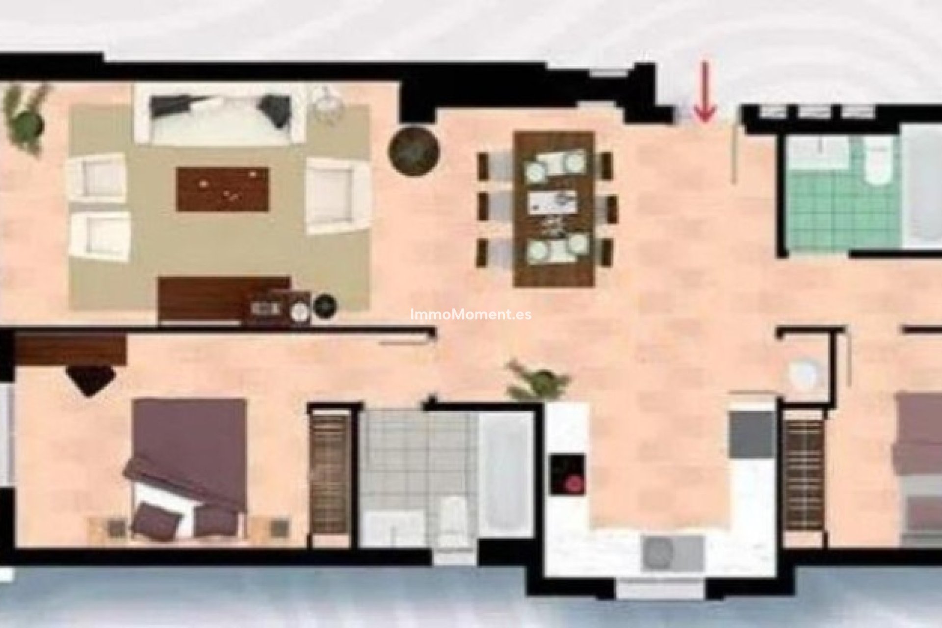 Revente - Appartement - Intérieur                       - Ojén