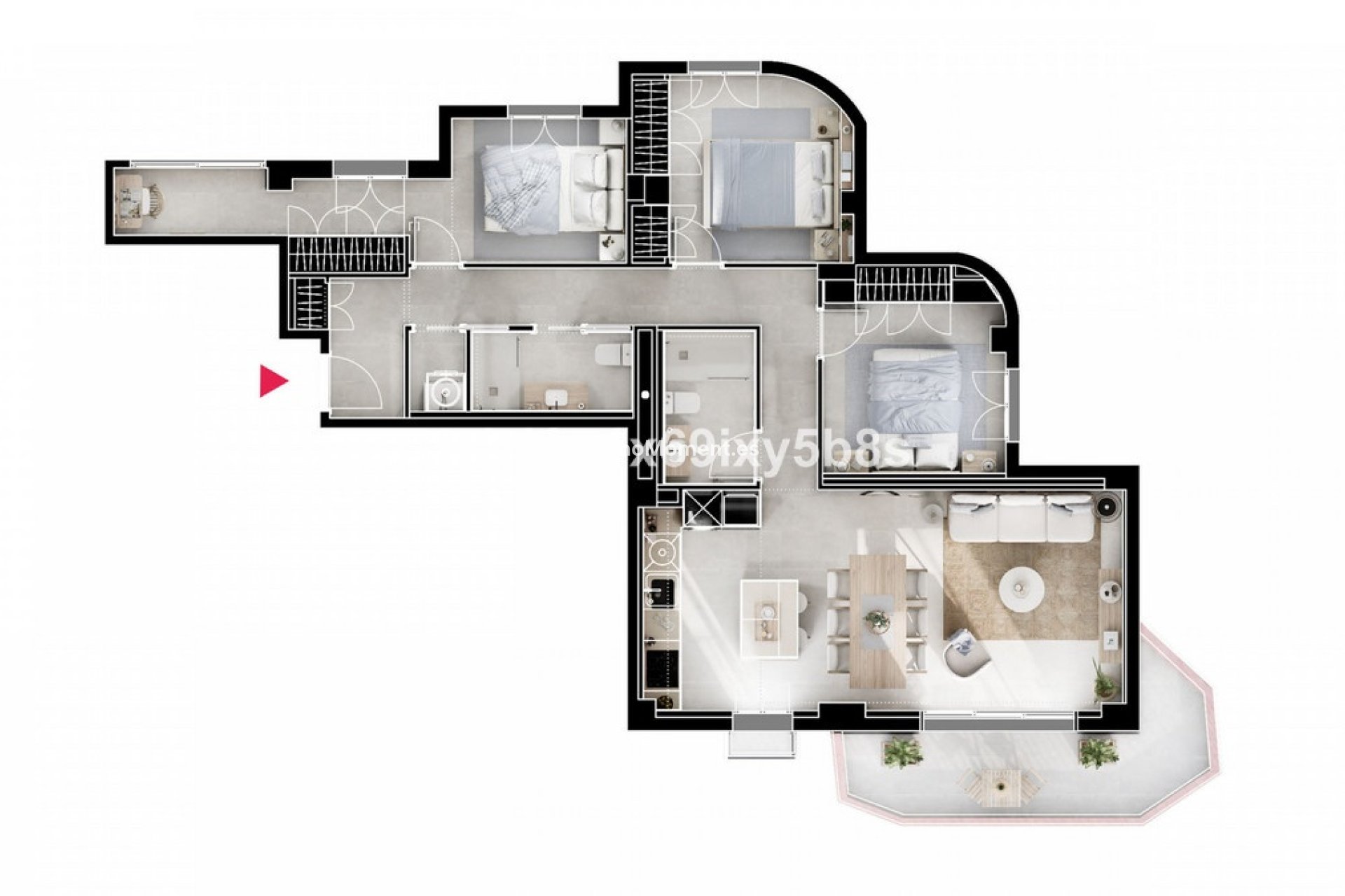 Revente - Appartement - Málaga - Málaga Centro