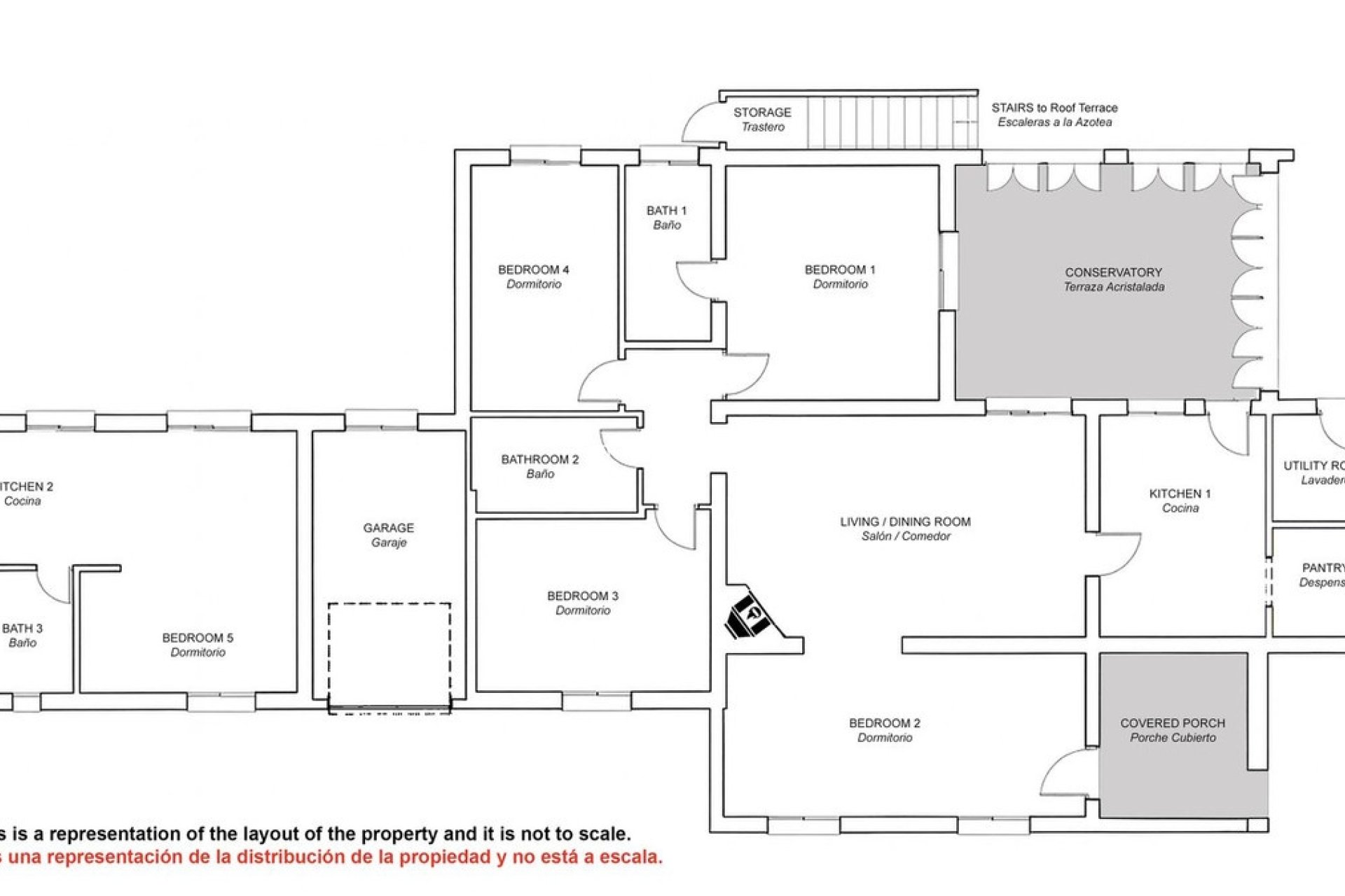 Revente - Maison de campagne - Intérieur                       - Coín