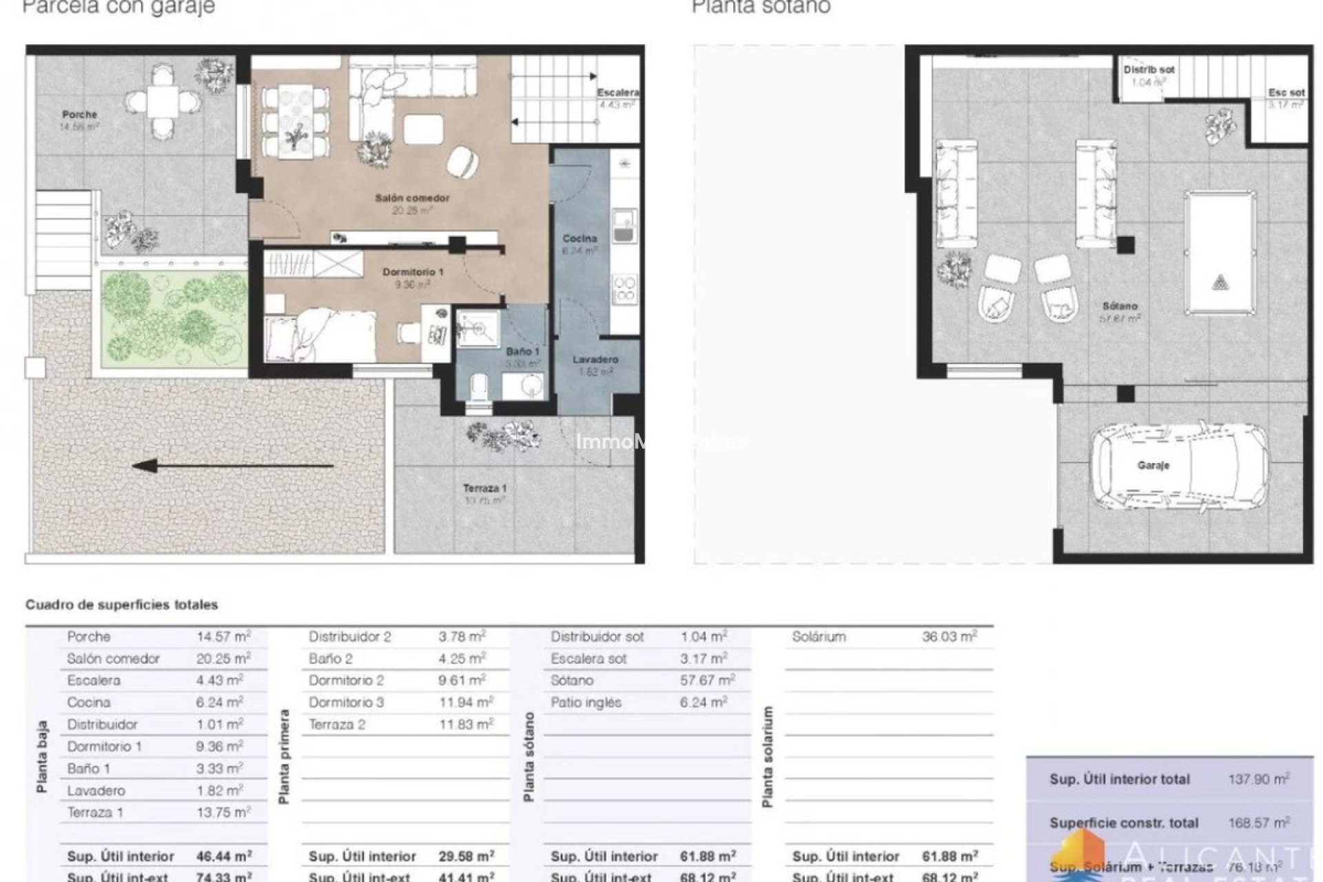 Revente - Maison mitoyenne - Algorfa - Algorfa Centro