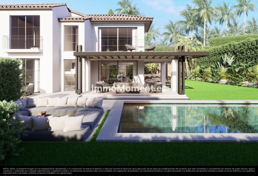 Wiederverkauf - Freistehende Villa - Marbella - Nueva Andalucía