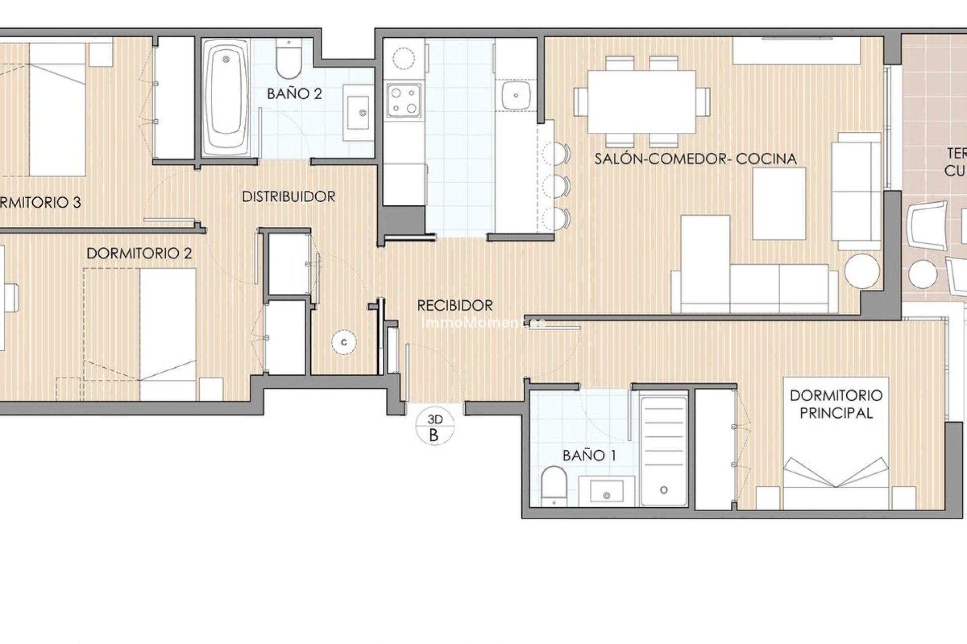 Wiederverkauf - Wohnung - Águilas - Águilas Centro