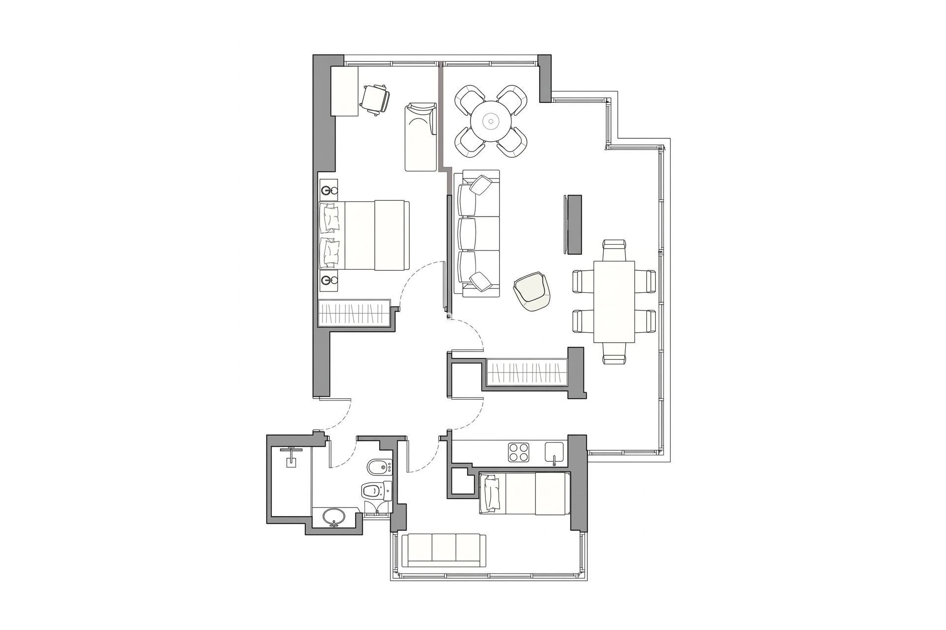 Wiederverkauf - Wohnung - Benidorm - Benidorm Centro