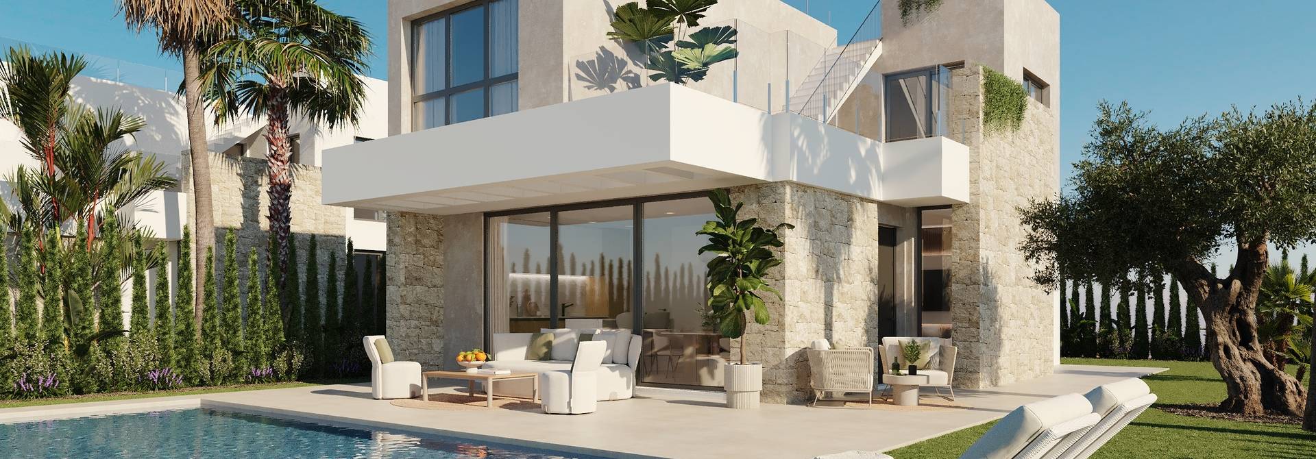 Residencial Green And Blue