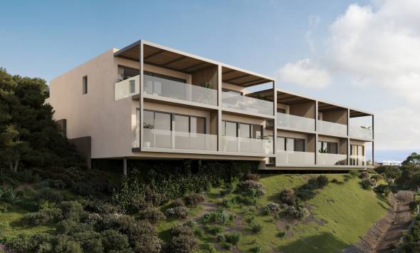 Townhouses in Fuengirola with Sea Views