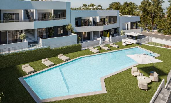 Lage bungalow (tuin) in San Miguel de Salinas
