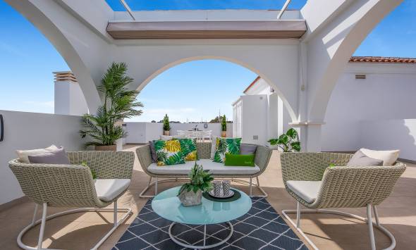 Lage bungalow (tuin) in Ciudad Quesada