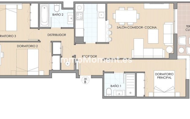 Resale - Apartment - Águilas - Águilas Centro