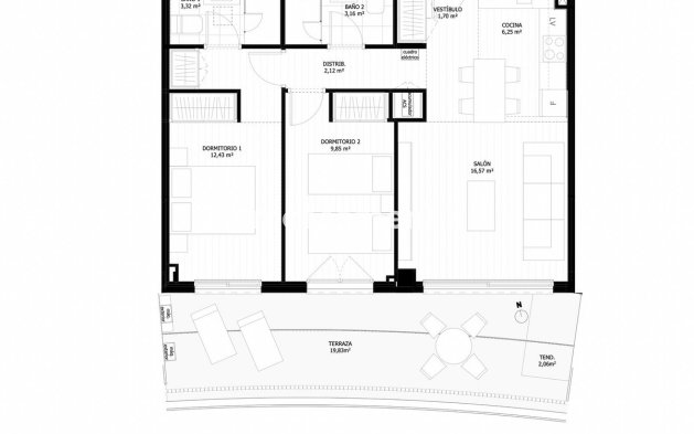 Wiederverkauf - Wohnung - Mijas Costa - La Cala de Mijas