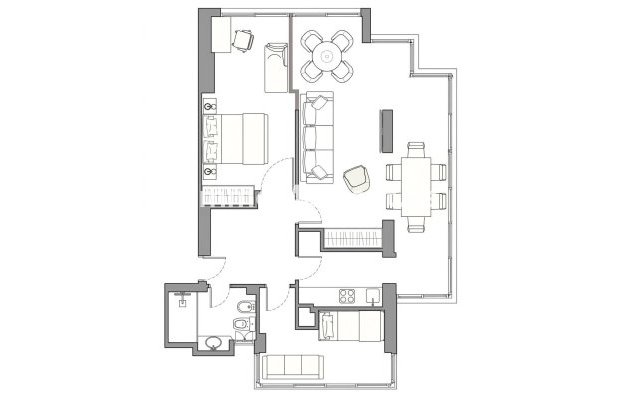 Wiederverkauf - Wohnung - Benidorm - Benidorm Centro
