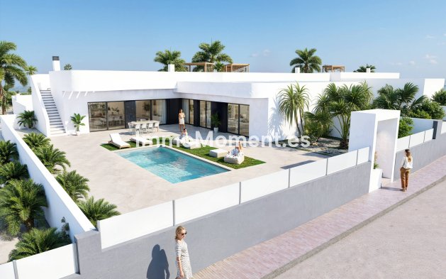 Neubau - Freistehende Villa - Algorfa