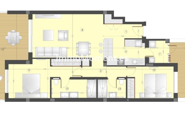 Wiederverkauf - Wohnung - Estepona  - Bel Air