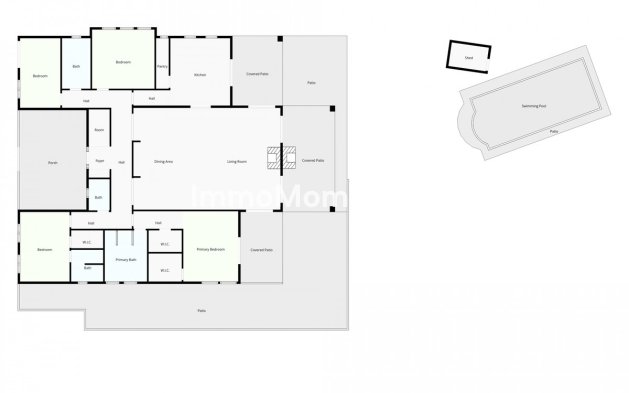 Revente - Maison de campagne - Intérieur                       - Coín