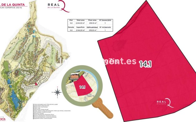 Revente - Terrain - Benahavís - La Quinta