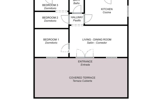 Revente - Maison de campagne - Intérieur                       - Alhaurín el Grande Centro